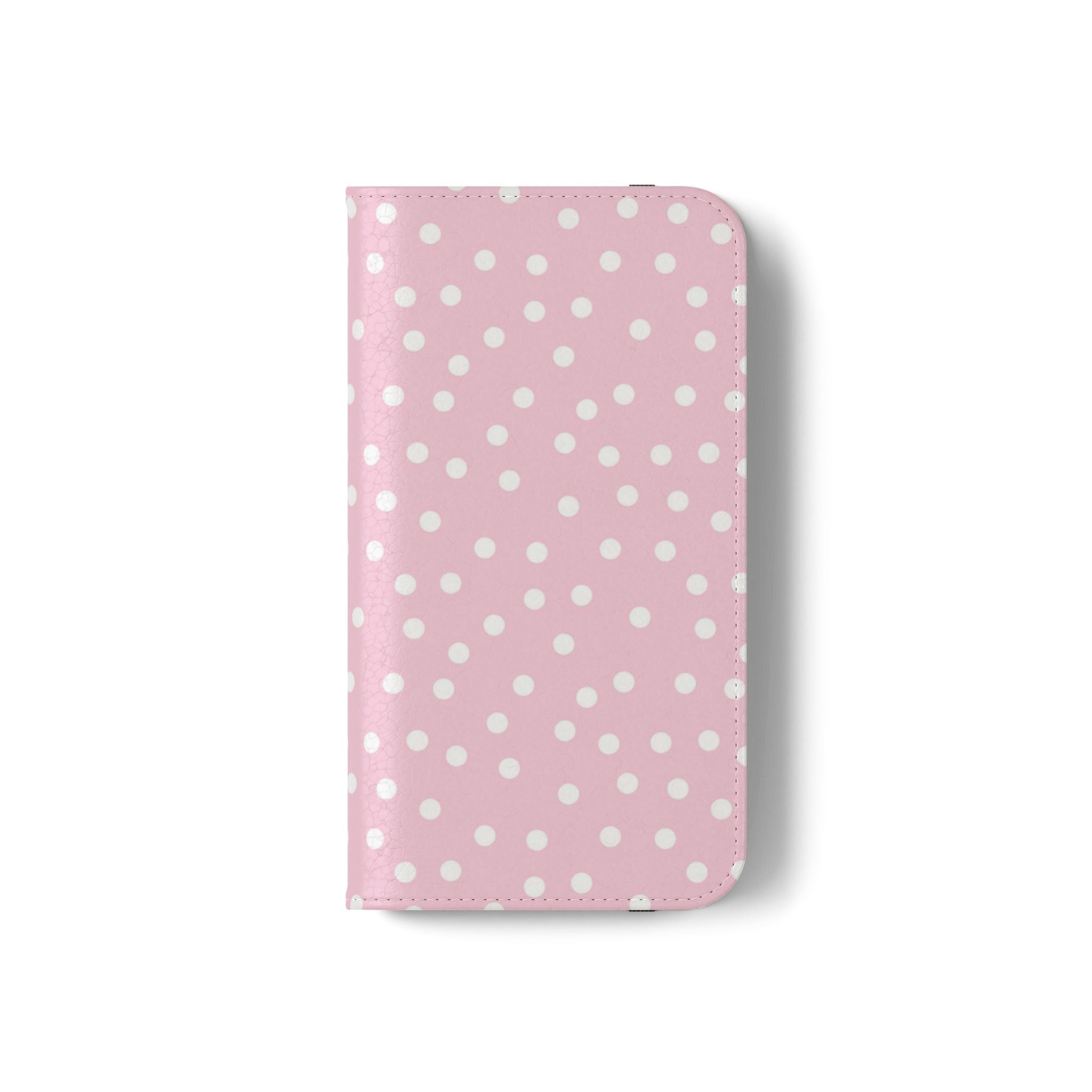 JAKKOUTTHEBXX Pink Polka Dot Phone Flip Cases 2025