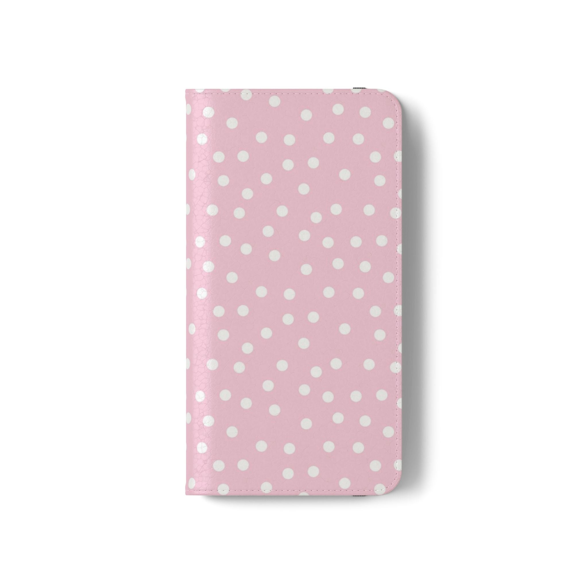 JAKKOUTTHEBXX Pink Polka Dot Phone Flip Cases 2025