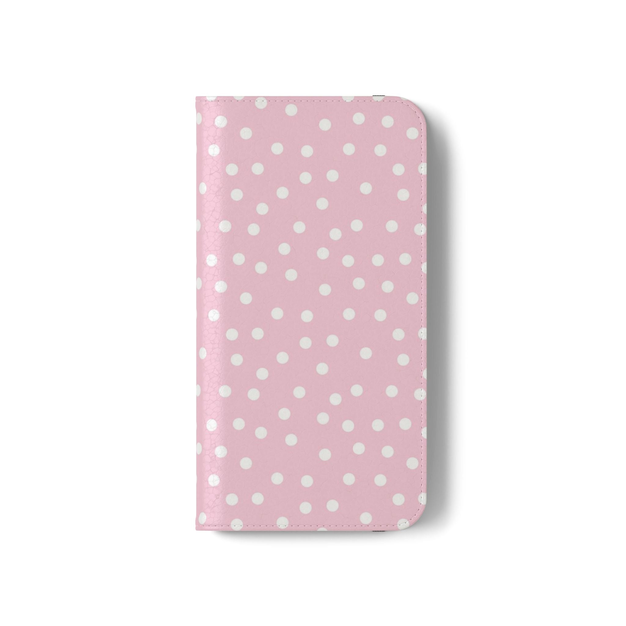 JAKKOUTTHEBXX Pink Polka Dot Phone Flip Cases 2025