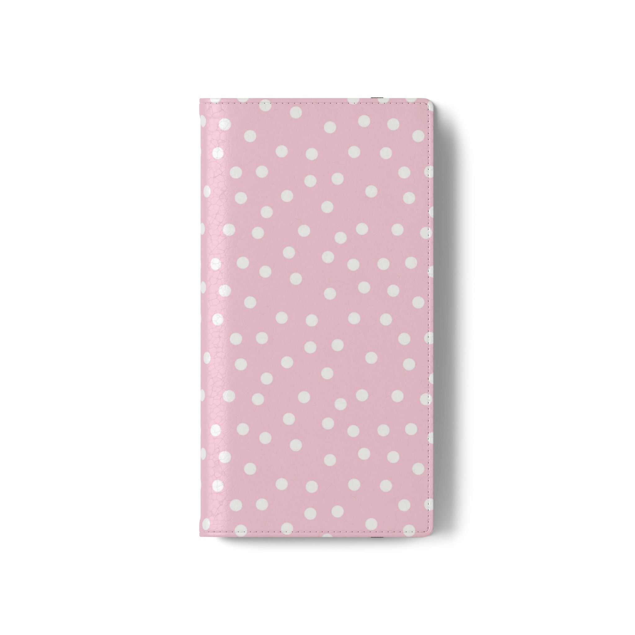 JAKKOUTTHEBXX Pink Polka Dot Phone Flip Cases 2025