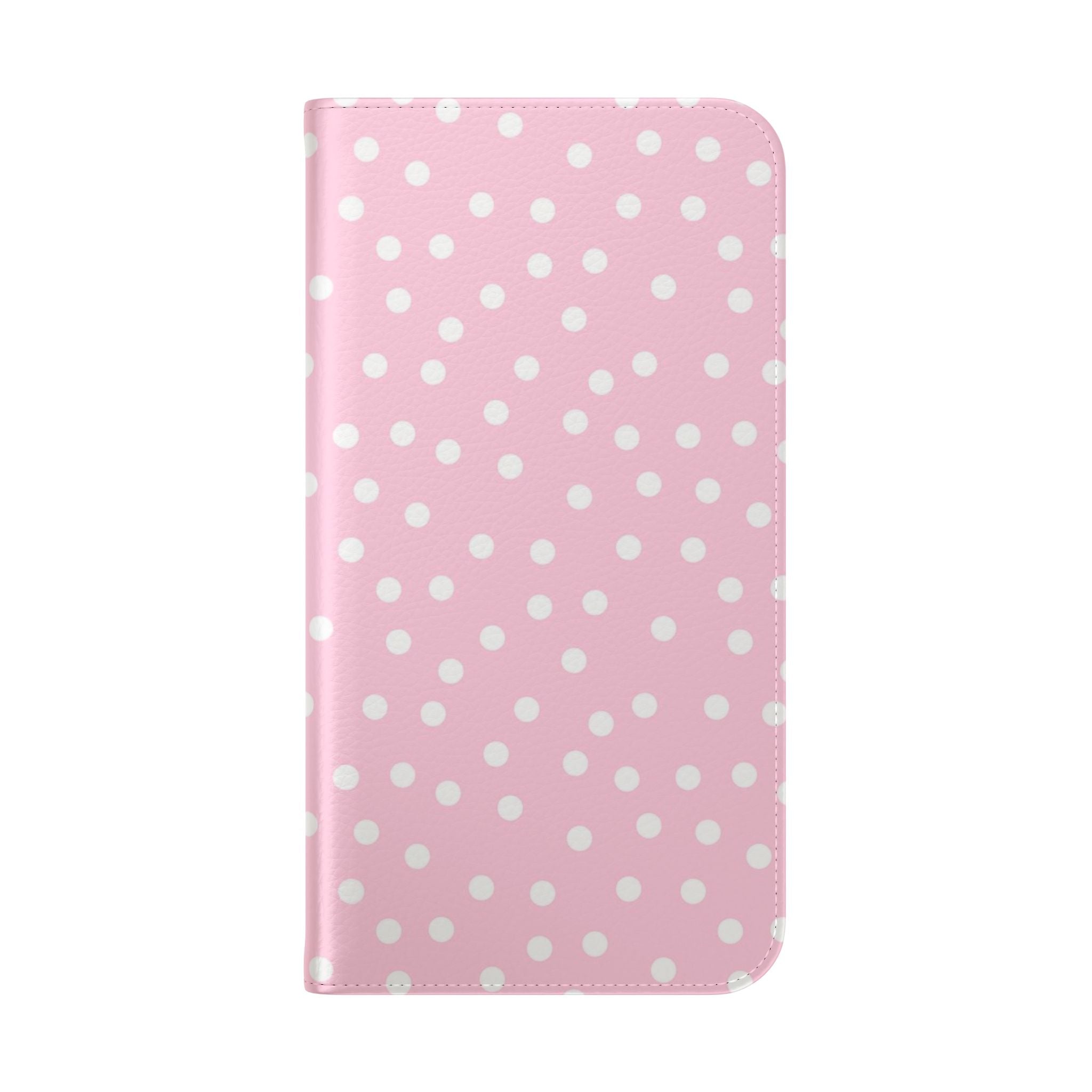 JAKKOUTTHEBXX Pink Polka Dot Phone Flip Cases 2025