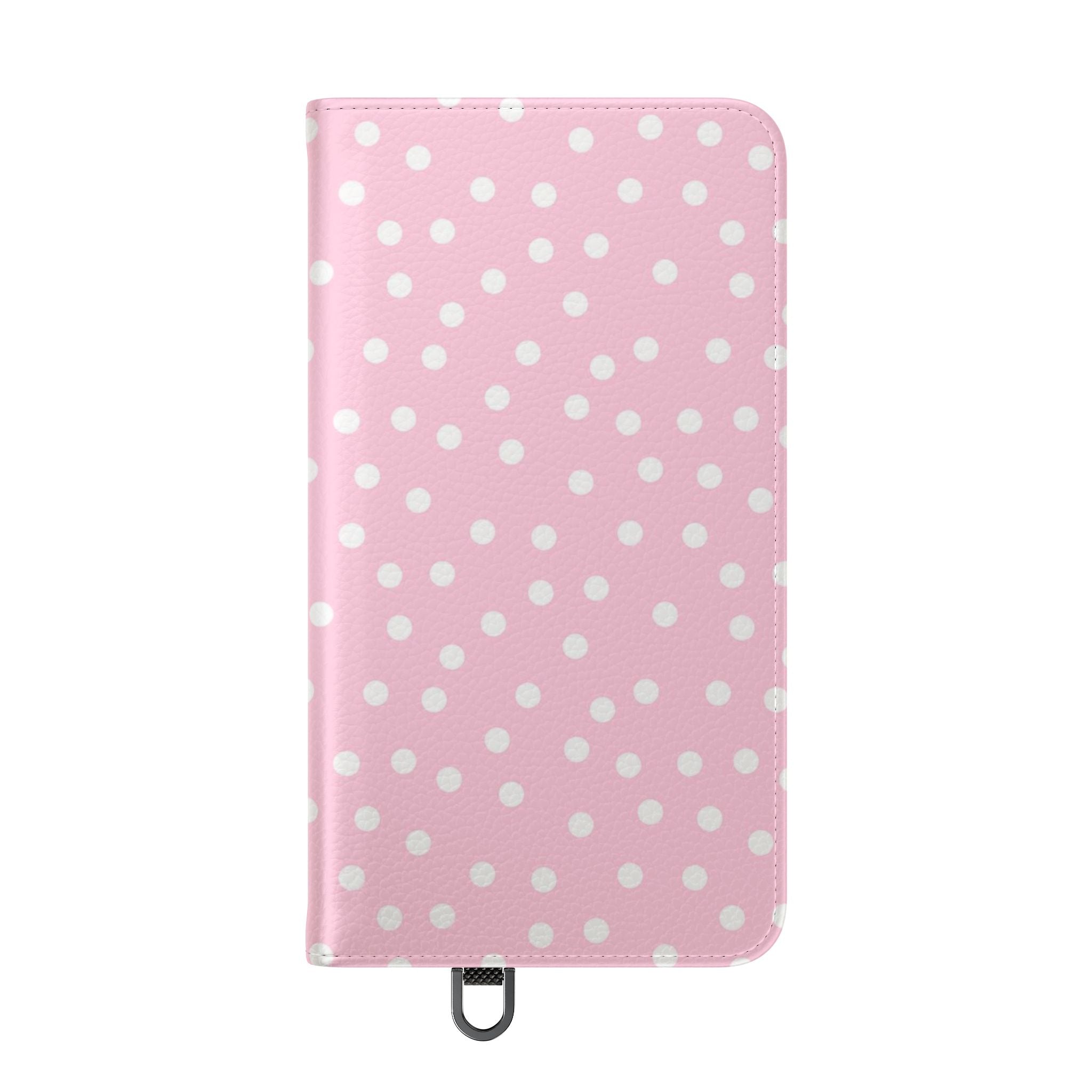 JAKKOUTTHEBXX Pink Polka Dot Phone Flip Cases 2025