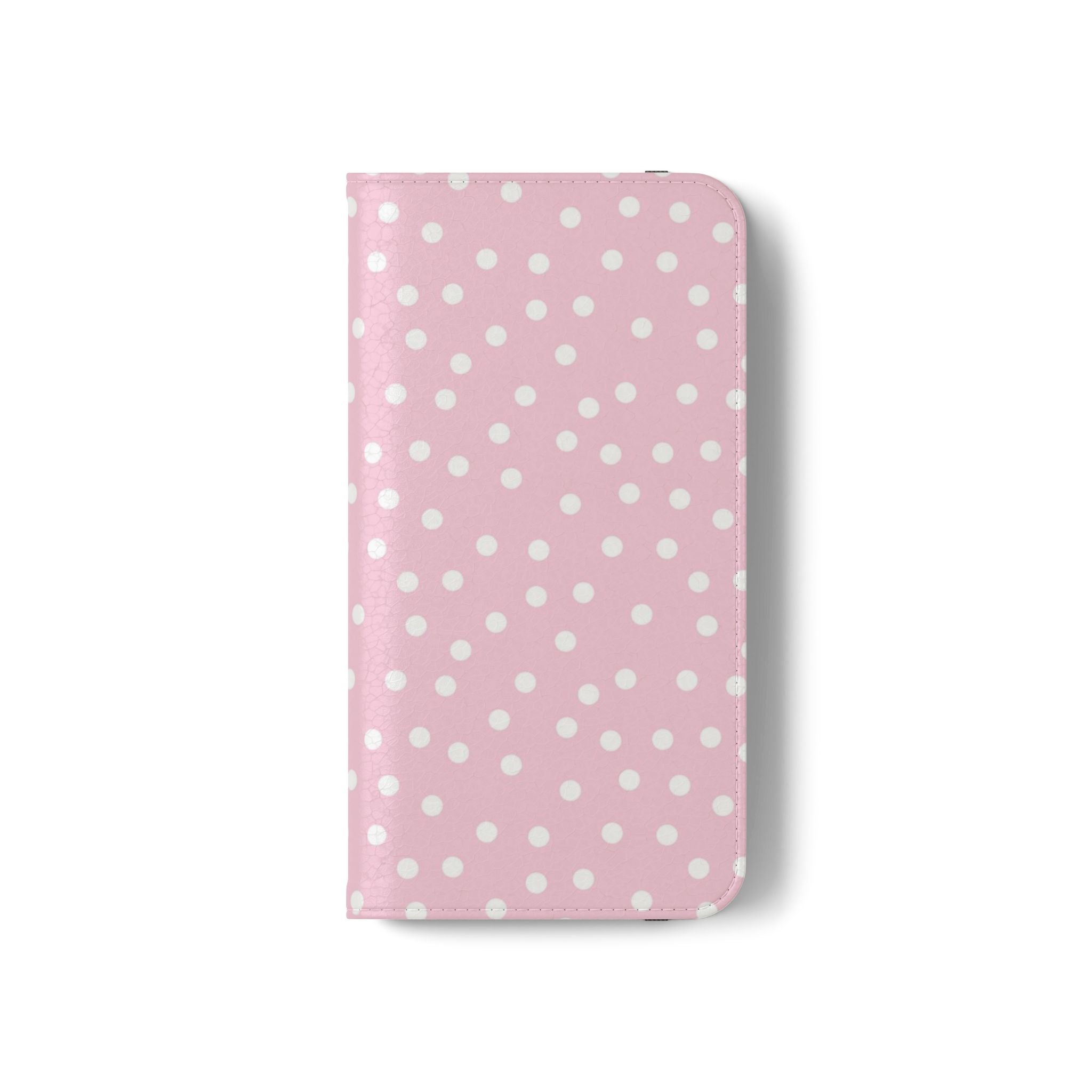 JAKKOUTTHEBXX Pink Polka Dot Phone Flip Cases 2025