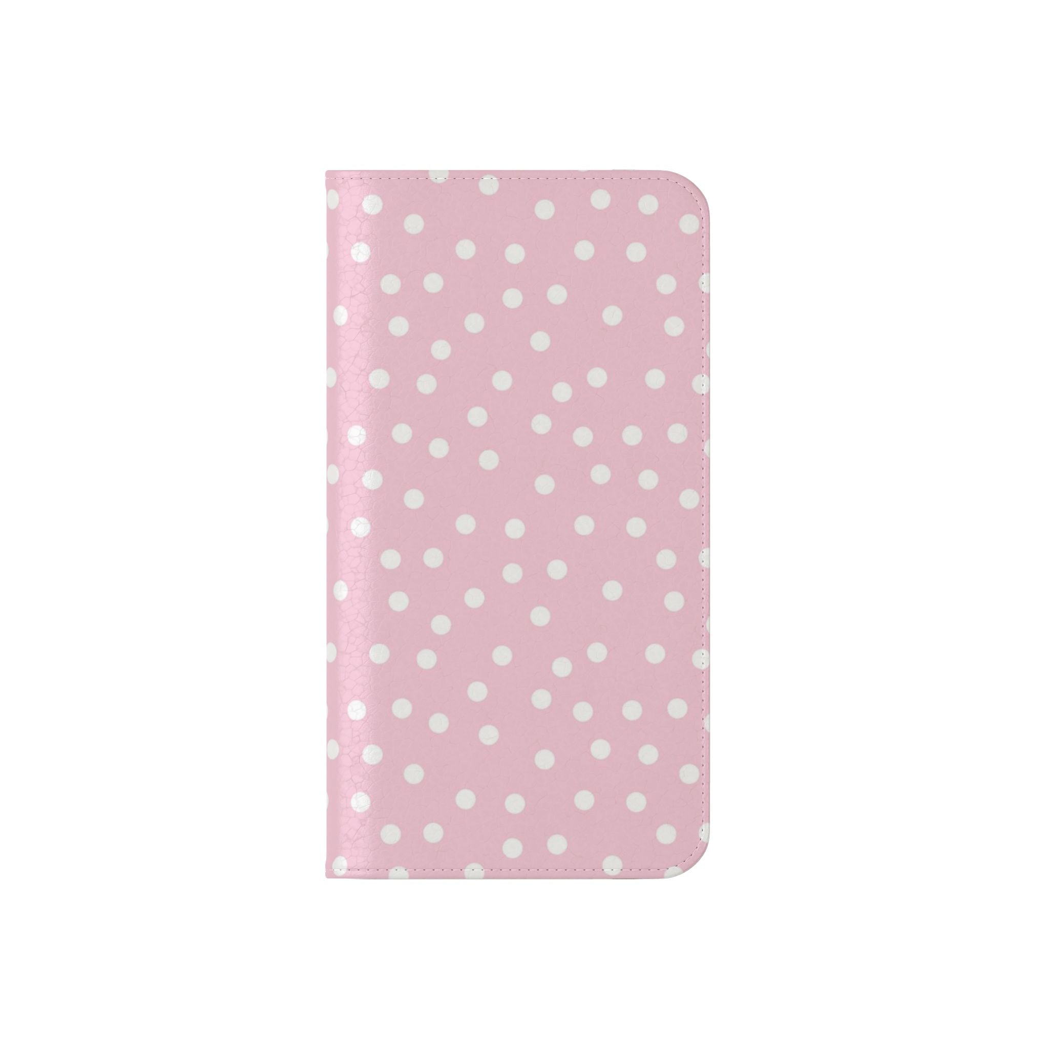 JAKKOUTTHEBXX Pink Polka Dot Phone Flip Cases 2025