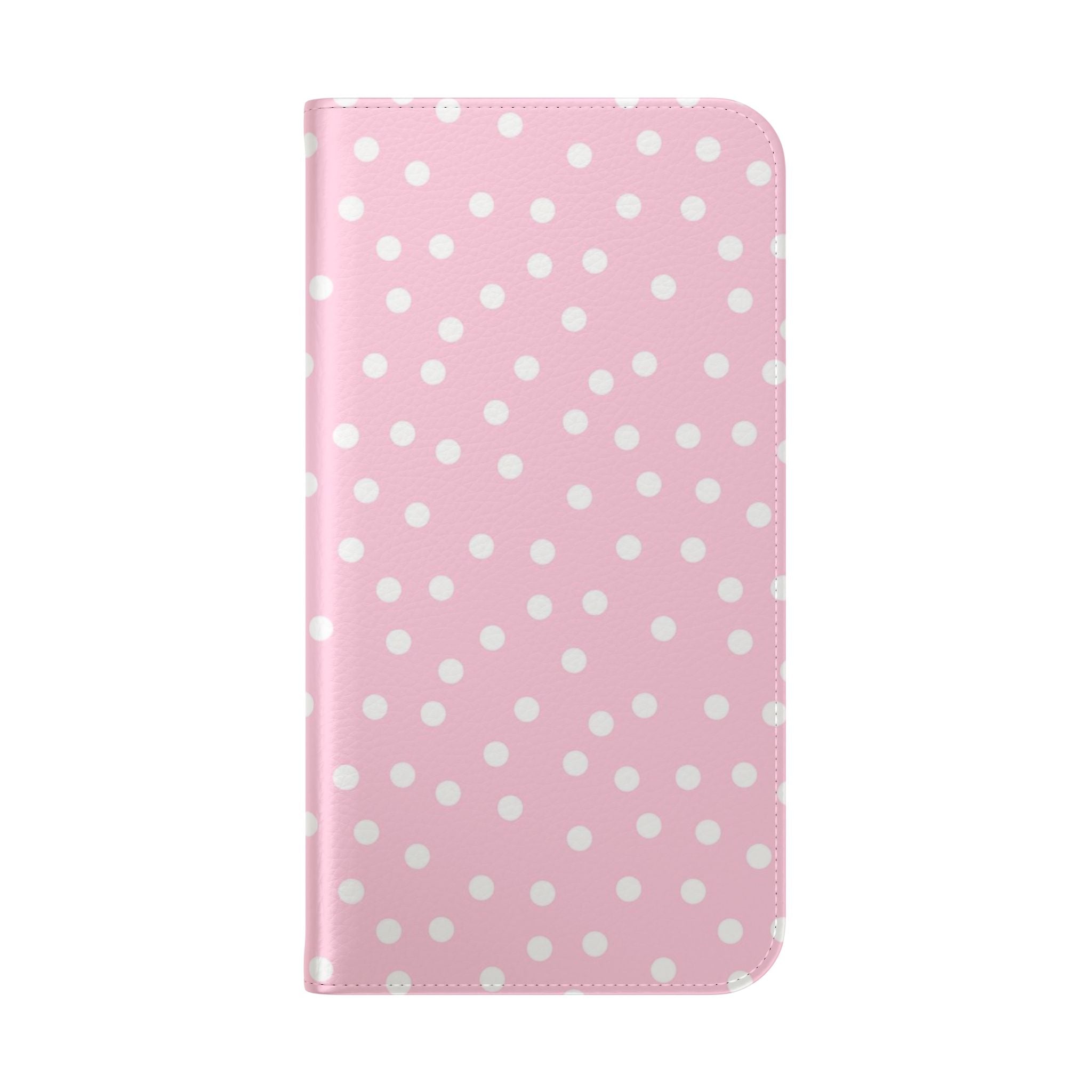 JAKKOUTTHEBXX Pink Polka Dot Phone Flip Cases 2025