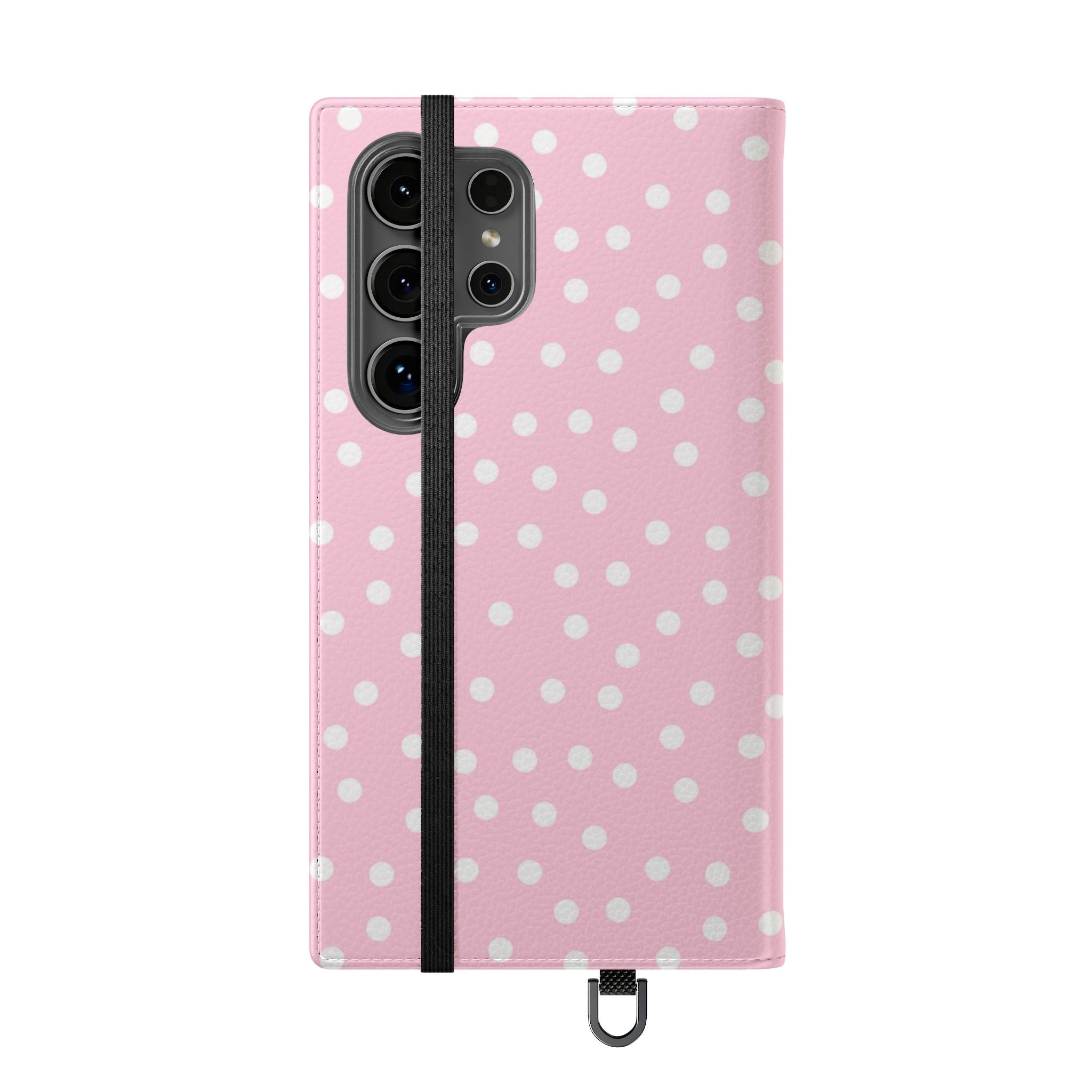 JAKKOUTTHEBXX Pink Polka Dot Phone Flip Cases 2025