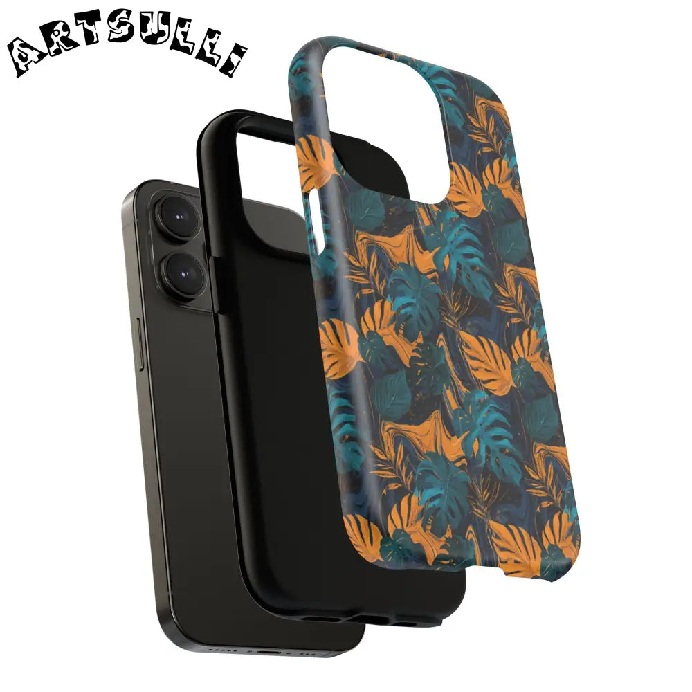 Tropical Leaf MagSafe Phone Case, Artsulli - Art is Long, Life is Short, Phone Case, , , , , , ,