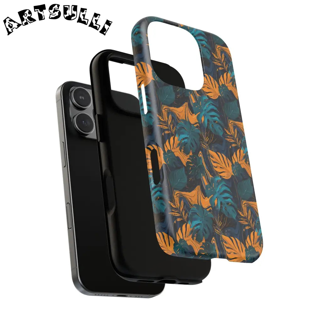 Tropical Leaf MagSafe Phone Case, Artsulli - Art is Long, Life is Short, Phone Case, , , , , , ,