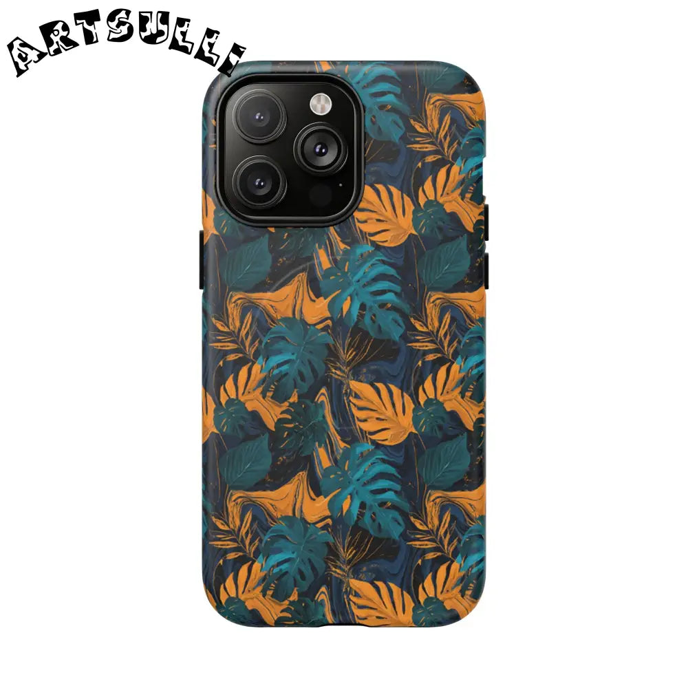 Tropical Leaf MagSafe Phone Case, Artsulli - Art is Long, Life is Short, Phone Case, Size, iPhone 14 Pro Max, Surface, Matte, , , 30347698393128452592