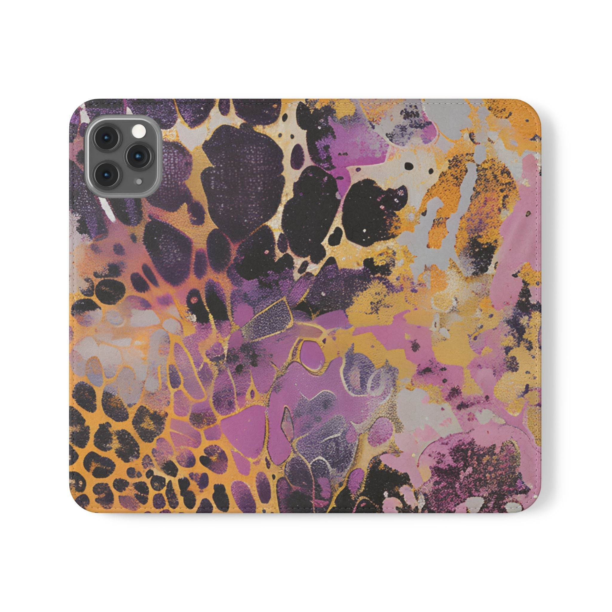 Vibrant Abstract Art Flip Cases, Artsulli - Art is Long, Life is Short, Phone Case, Size, iPhone 11 Pro Max, , , , , 30106892819469684697
