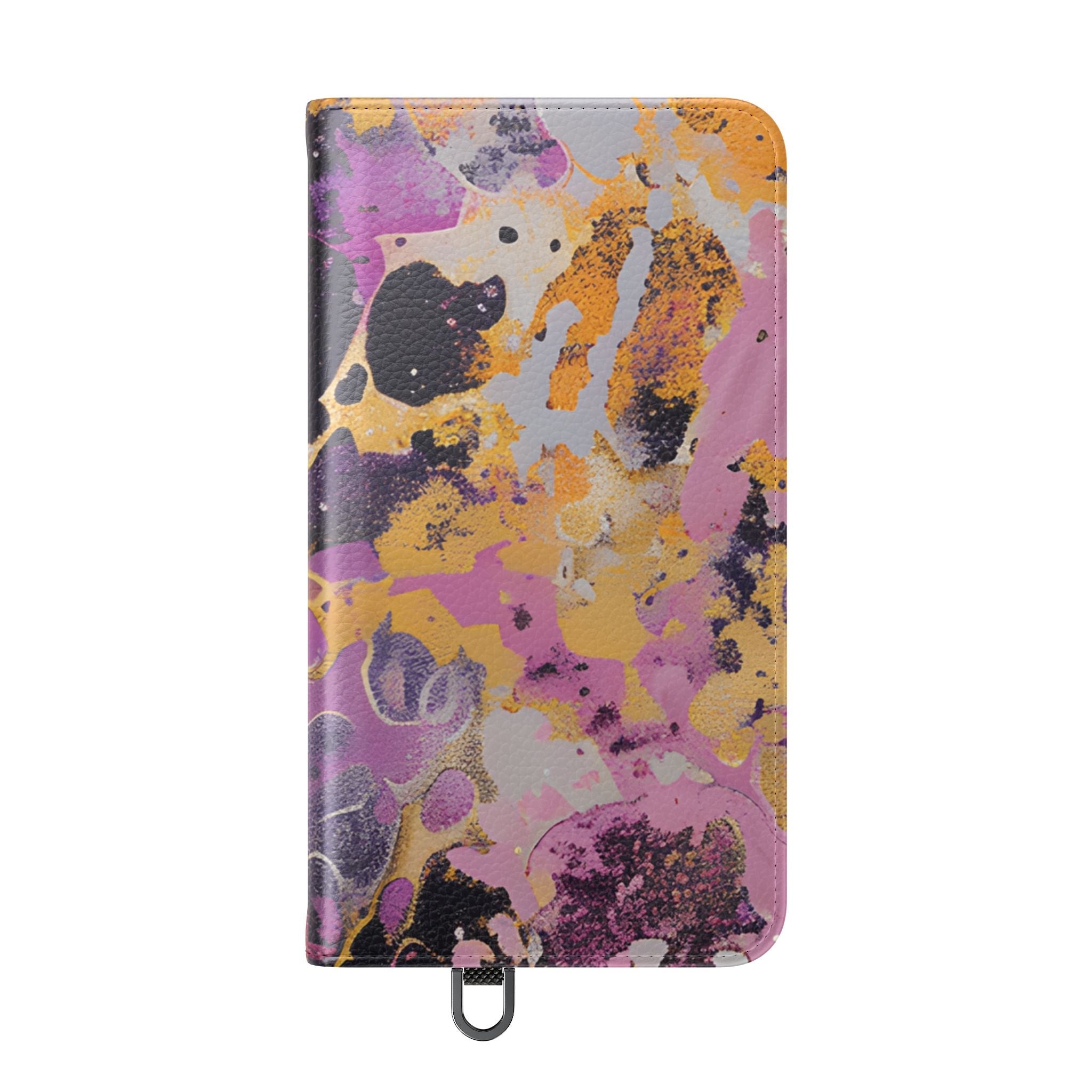 Vibrant Abstract Art Flip Cases, Artsulli - Art is Long, Life is Short, Phone Case, , , , , , ,