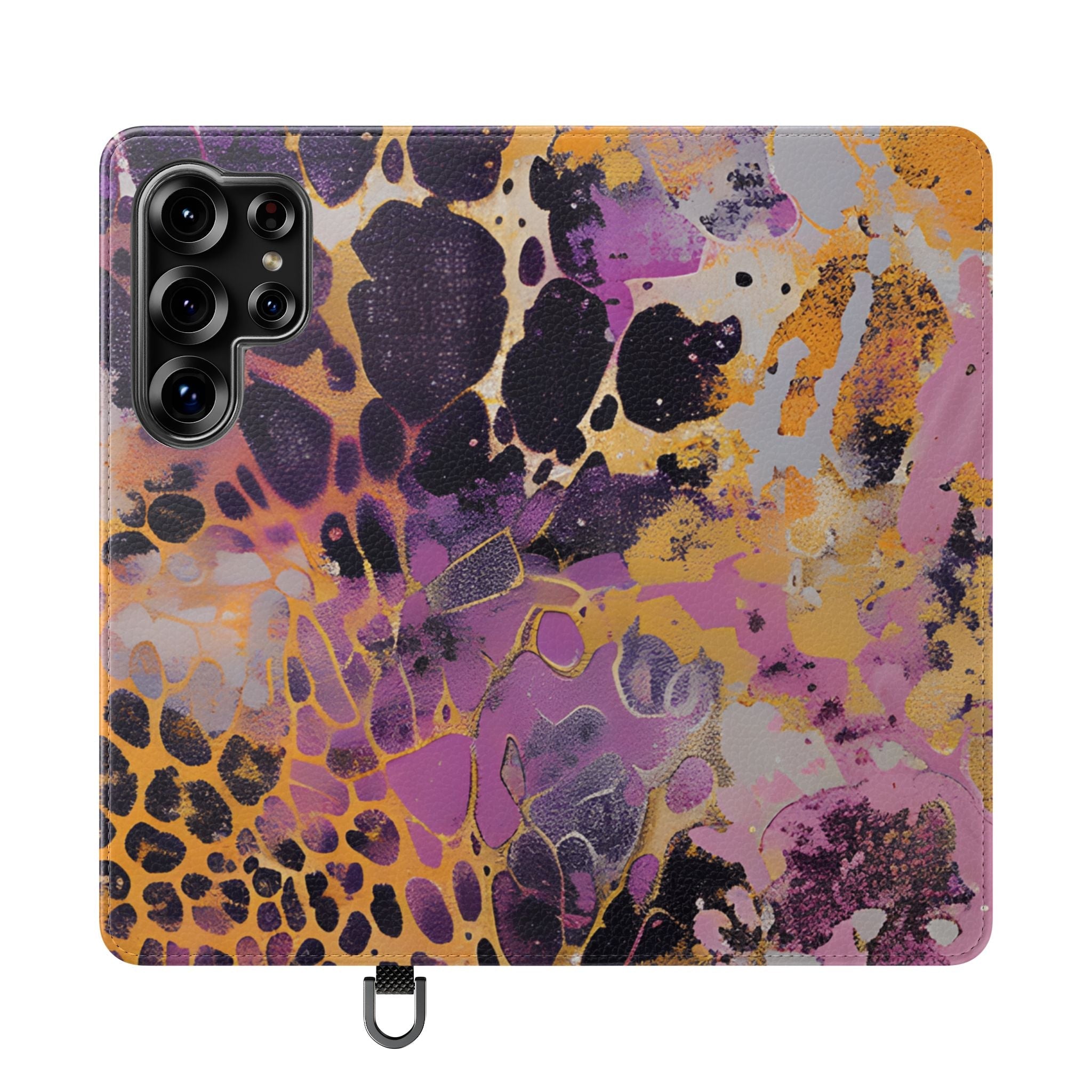 Vibrant Abstract Art Flip Cases, Artsulli - Art is Long, Life is Short, Phone Case, Size, Samsung Galaxy S25 Ultra, , , , , 20389521451130261162