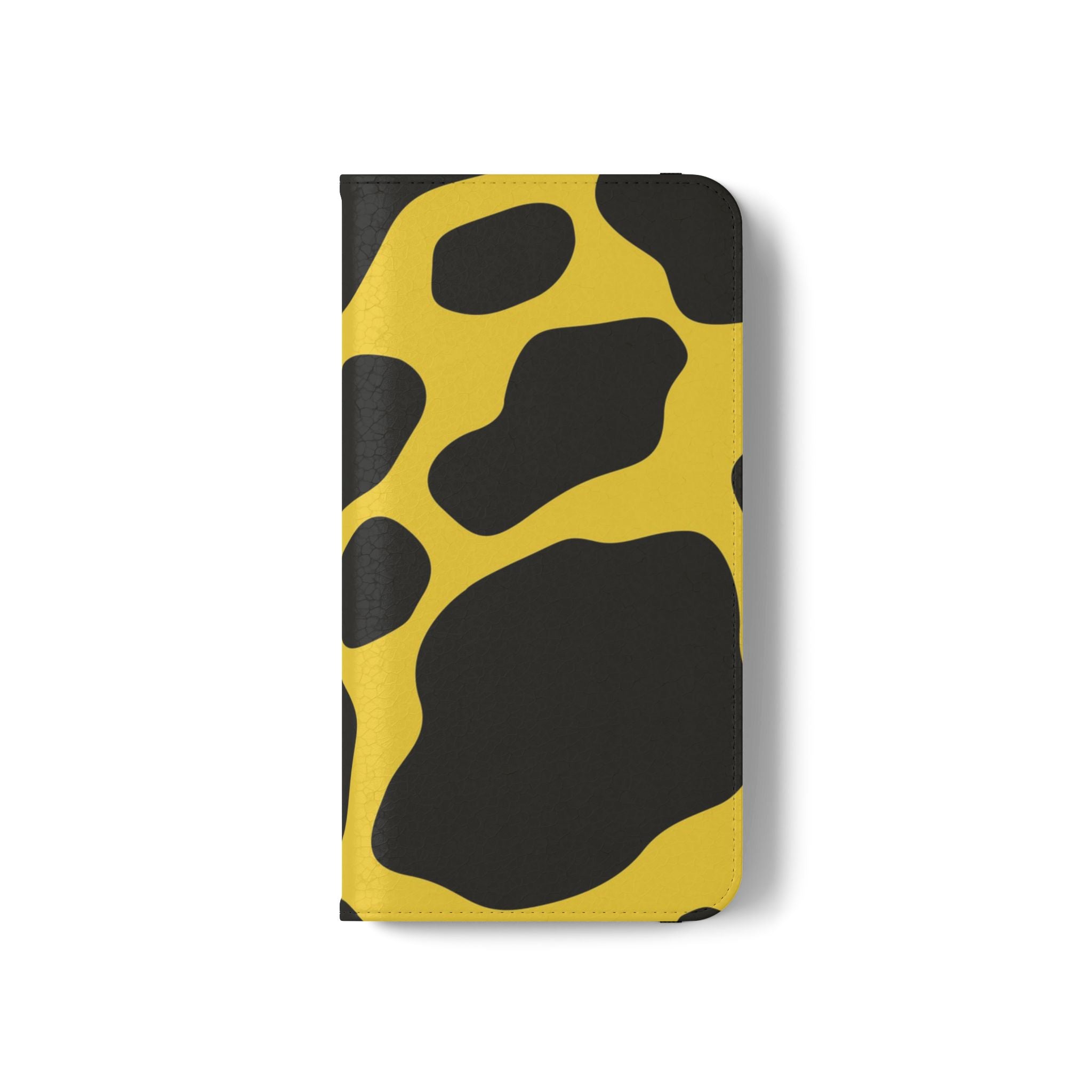 Yellow and Black Cow Print Phone Case, Artsulli - Art is Long, Life is Short, Phone Case, , , , , , ,