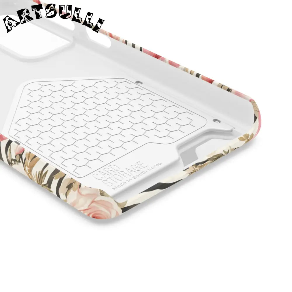 Zebra and Rose Phone Case, Artsulli - Art is Long, Life is Short, Phone Case, , , , , , ,