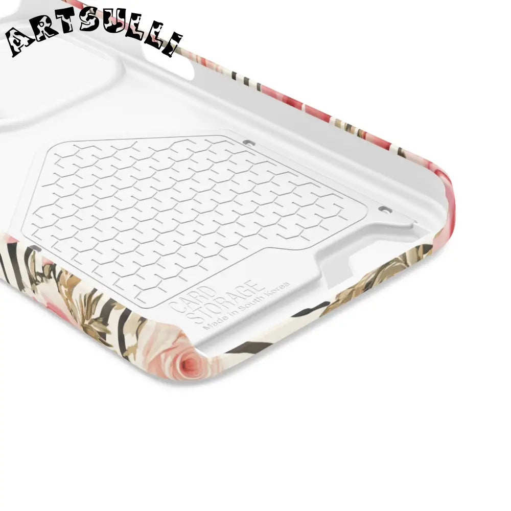 Zebra and Rose Phone Case, Artsulli - Art is Long, Life is Short, Phone Case, , , , , , ,