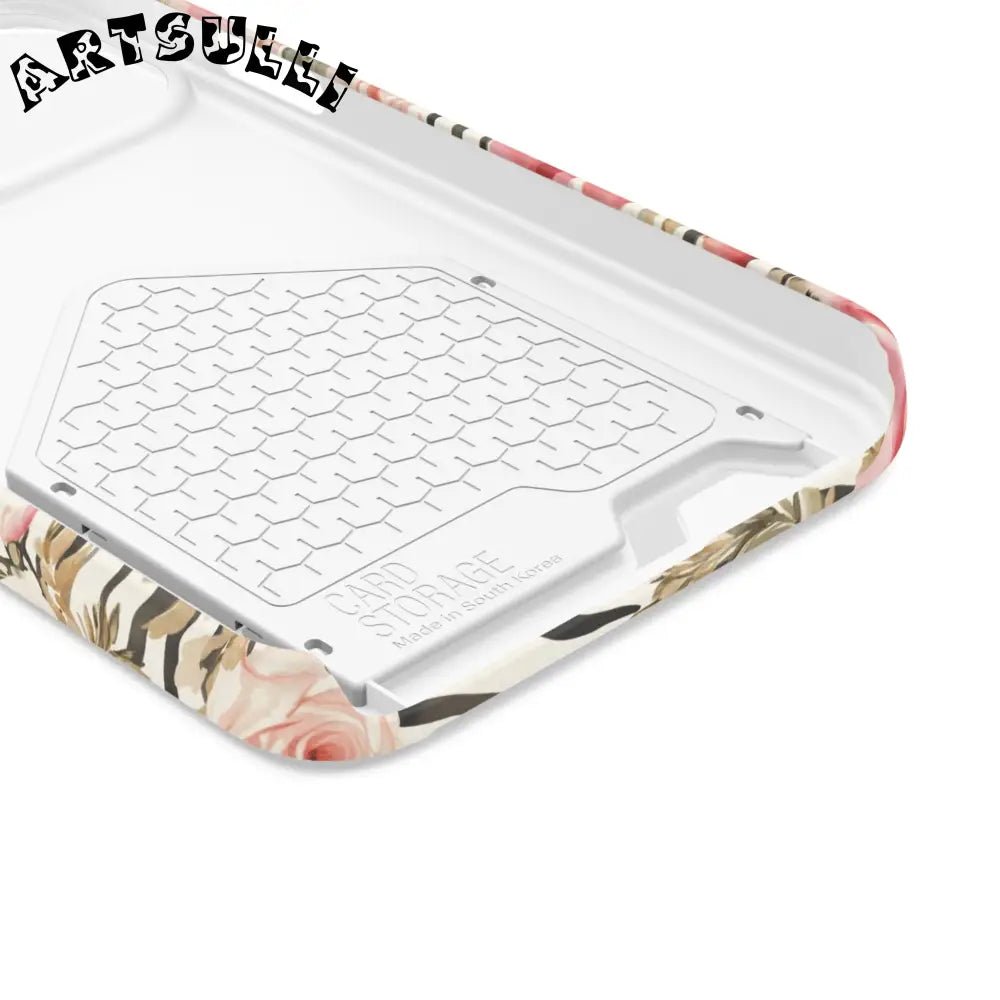Zebra and Rose Phone Case, Artsulli - Art is Long, Life is Short, Phone Case, , , , , , ,