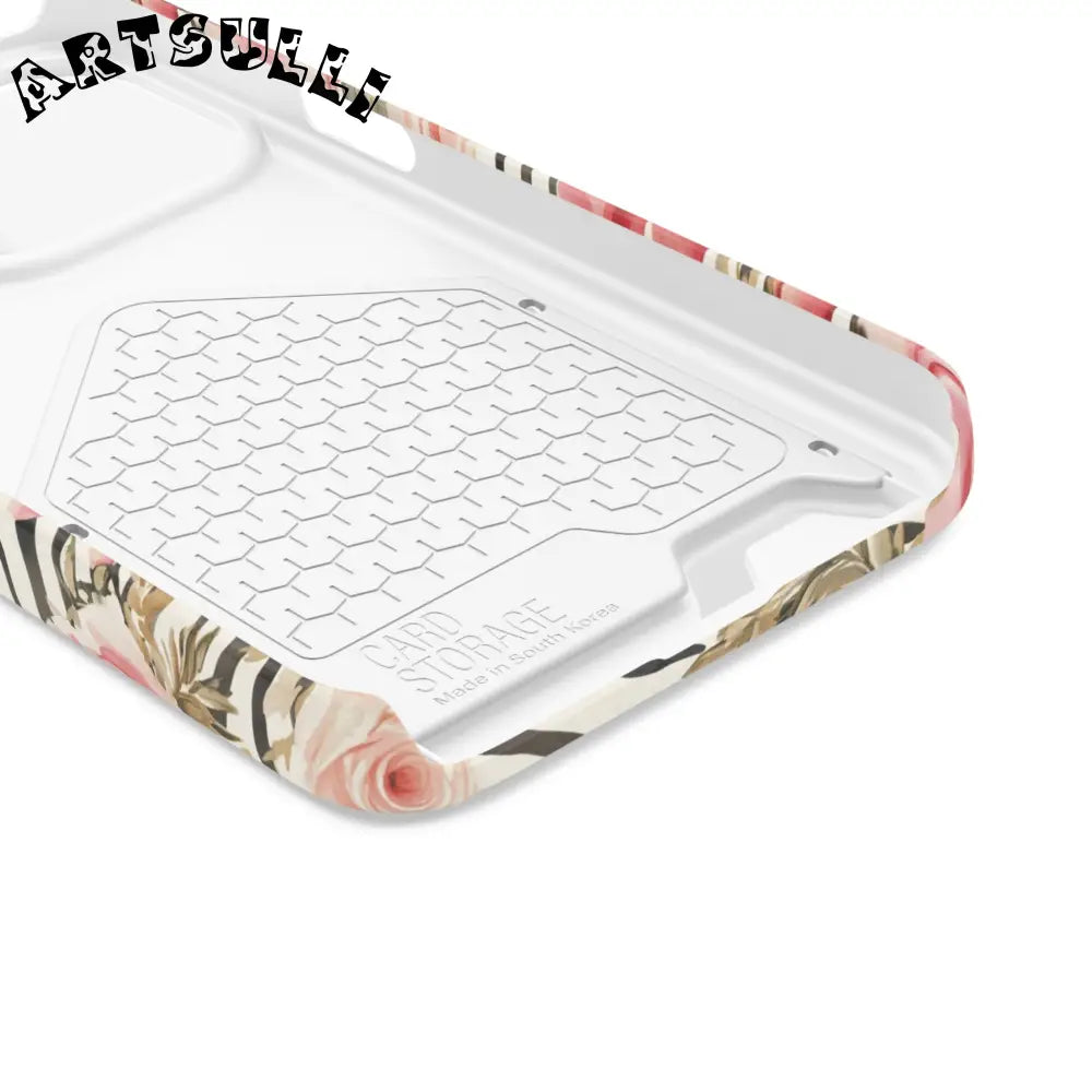Zebra and Rose Phone Case, Artsulli - Art is Long, Life is Short, Phone Case, , , , , , ,