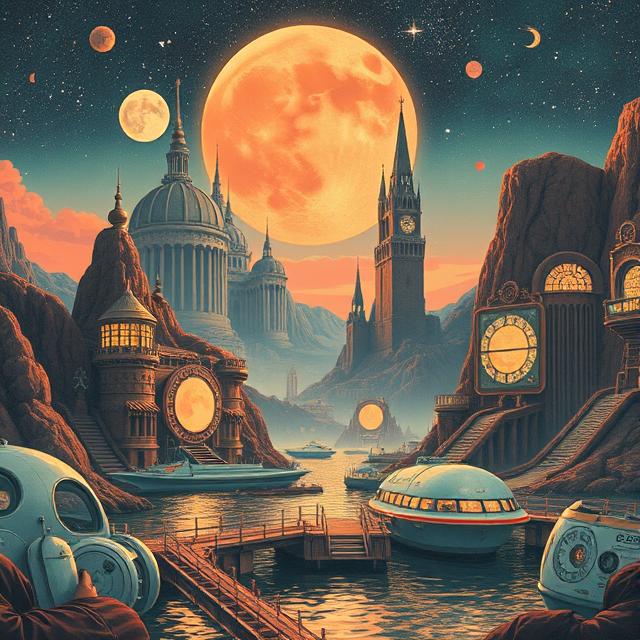 The Influence of Retrofuturism Art on Modern Design Trends
