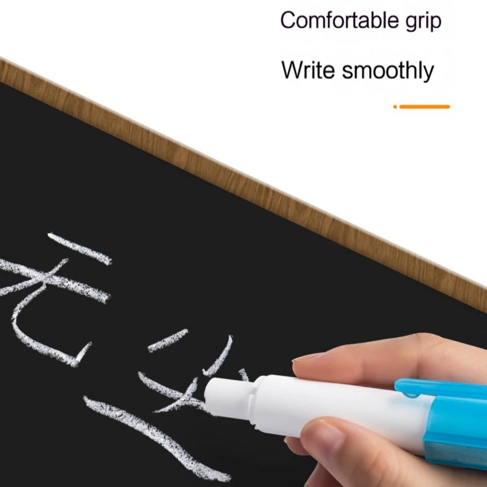 Magnetic Durable Chalk Holder Clip for Teacher Writing Drawing Not Dirty Hand Plastic Chalk Clip Extender School Office Supplies