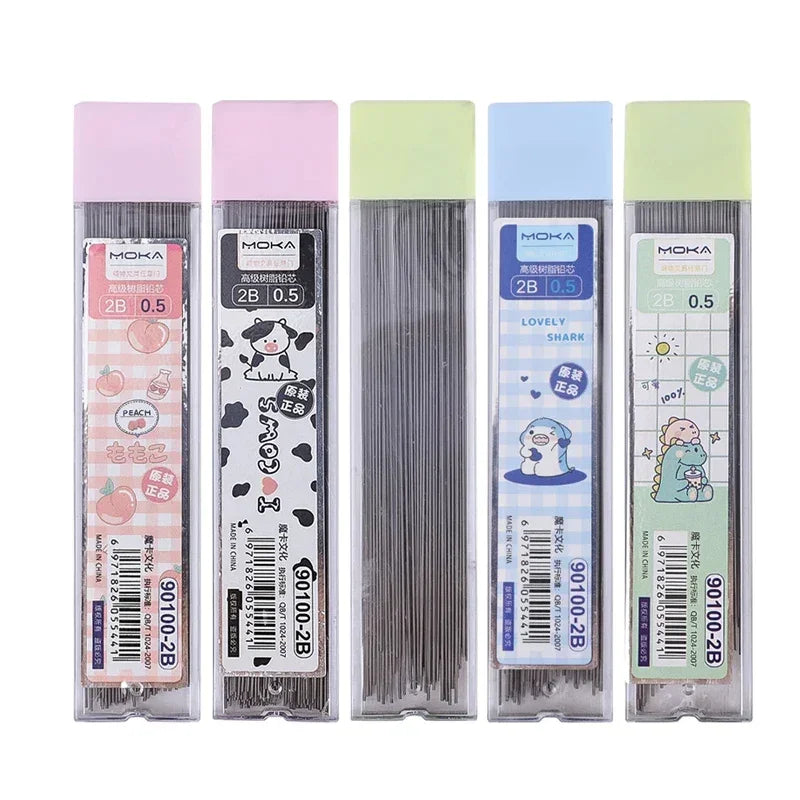 Buy The Best By Artsulli - Art is Long Life Short - Large Capacity Pencil Lead 0.5 0.7 2B Refills Replaceable Mechanical Student Drawing