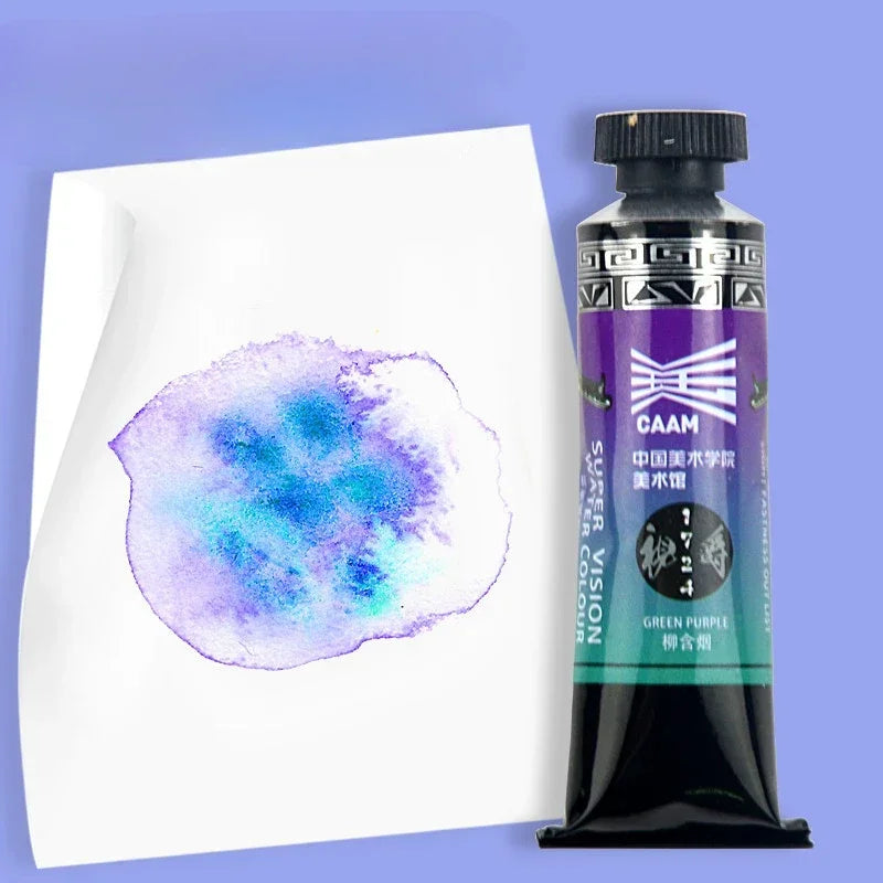 Buy The Best By Artsulli - Art is Long Life Short - 15ml Super Vision Layered Color Solid Watercolor Paint Tools Students Illustration