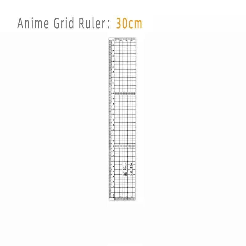 Buy The Best By Artsulli - Art is Long Life Short - Transparent Ruler Board 20 30 50cm Students Writing Desk Pad PVC Grid Sewing Cutting