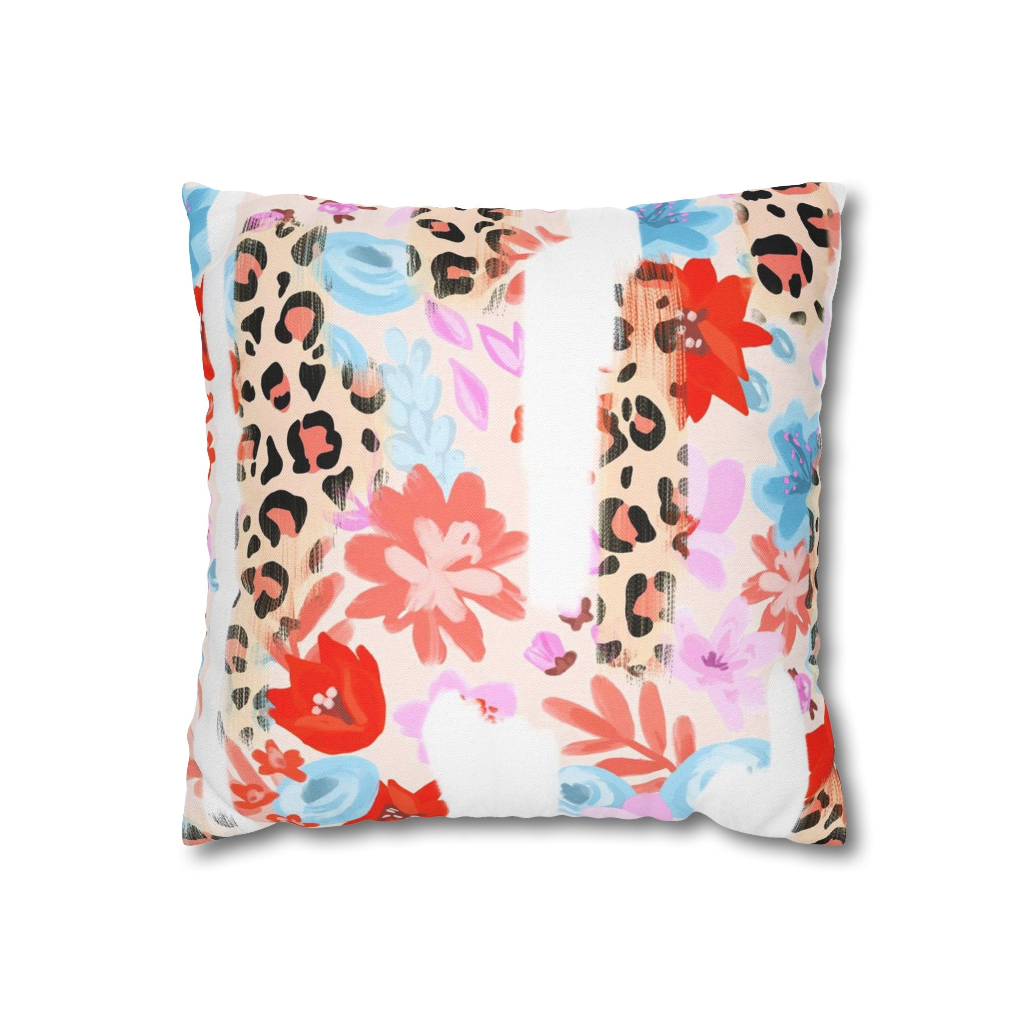 Spun Polyester Square Pillowcase