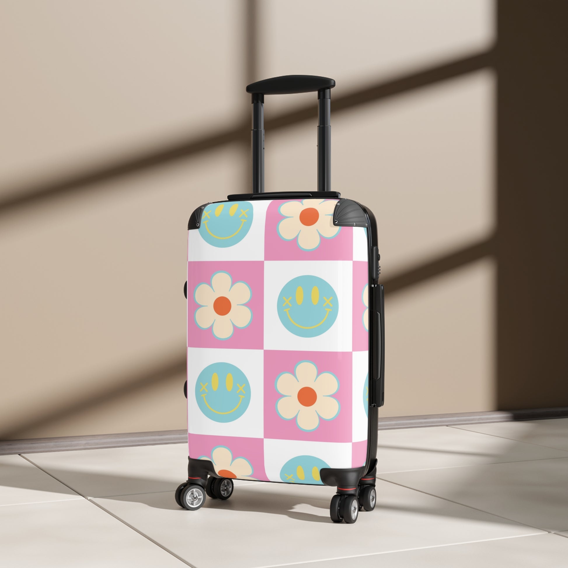 Madotsukis Grin Bloom Suitcase, Artsulli - Art is Long, Life is Short, Bags, , , , , , , 