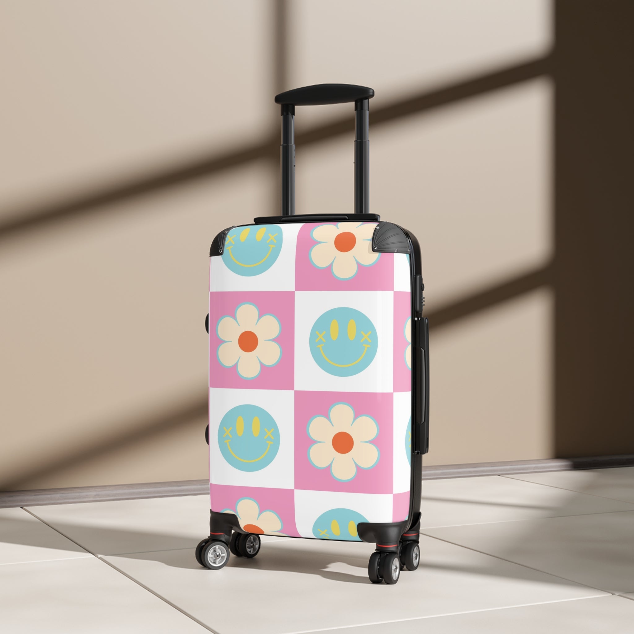 Madotsukis Grin Bloom Suitcase, Artsulli - Art is Long, Life is Short, Bags, , , , , , , 