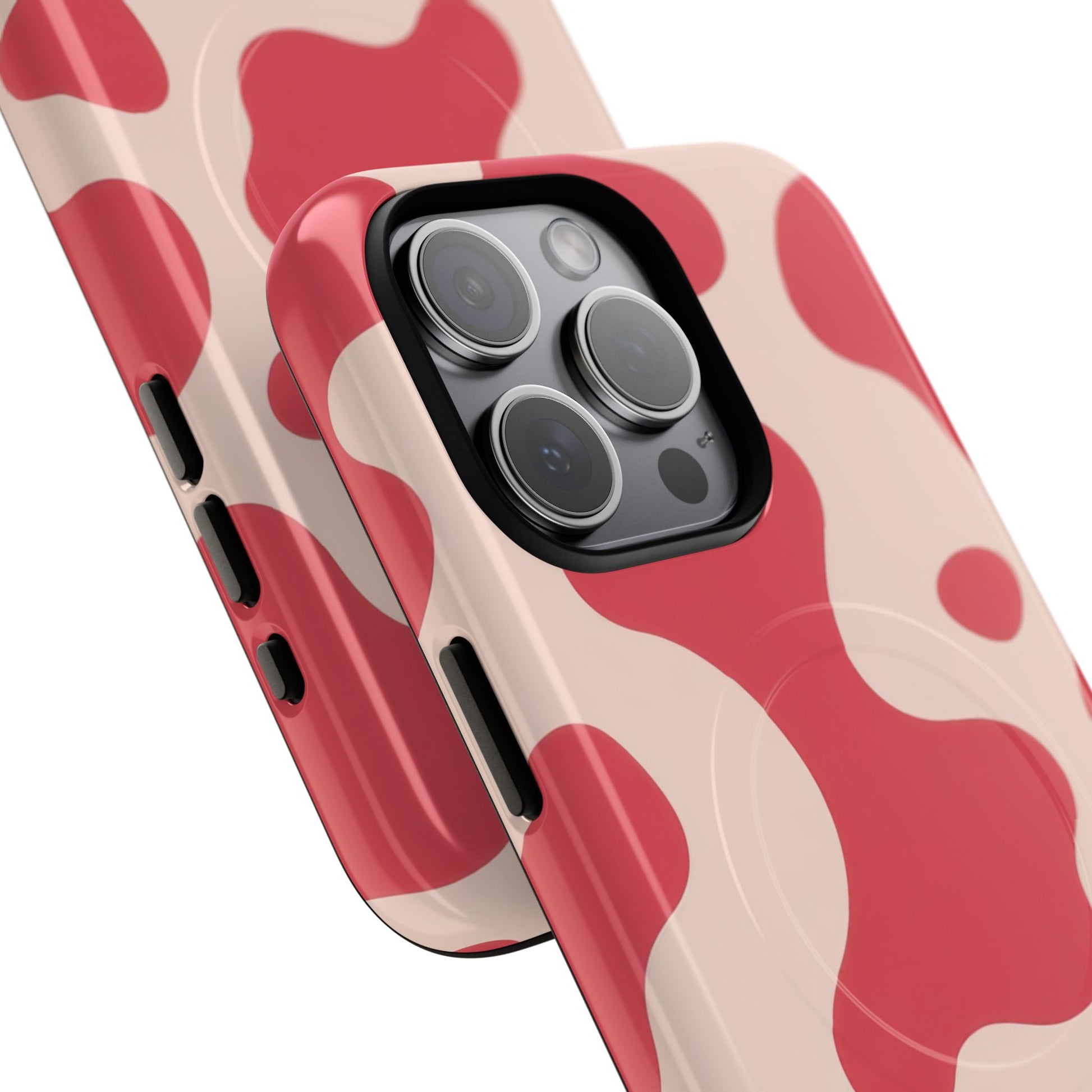 Red Jungle Cow Tough Magnetic Cases, Artsulli - Art is Long, Life is Short, Phone Case, , , , , , , 