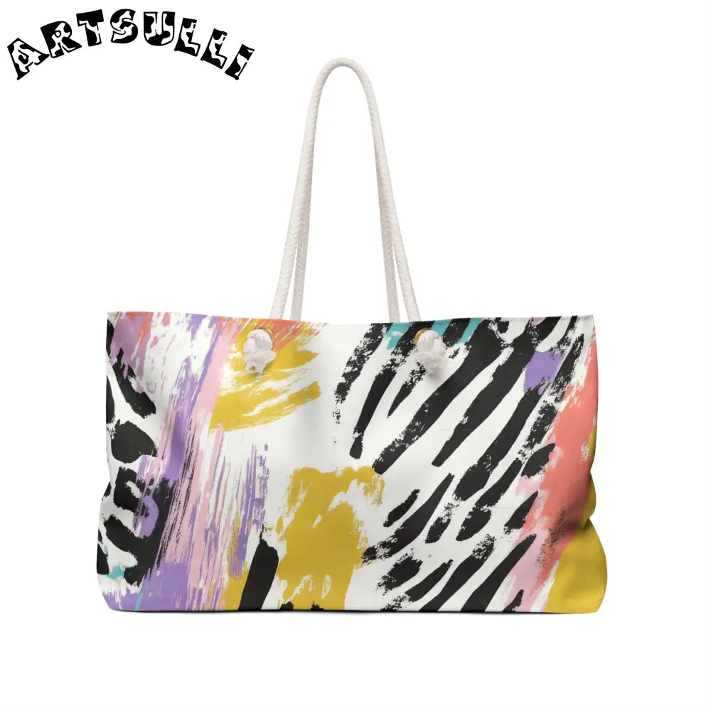 JAKKOUTTHEBXX Wild Zebra Stripes x Paint Brush Strokes Multi-Color