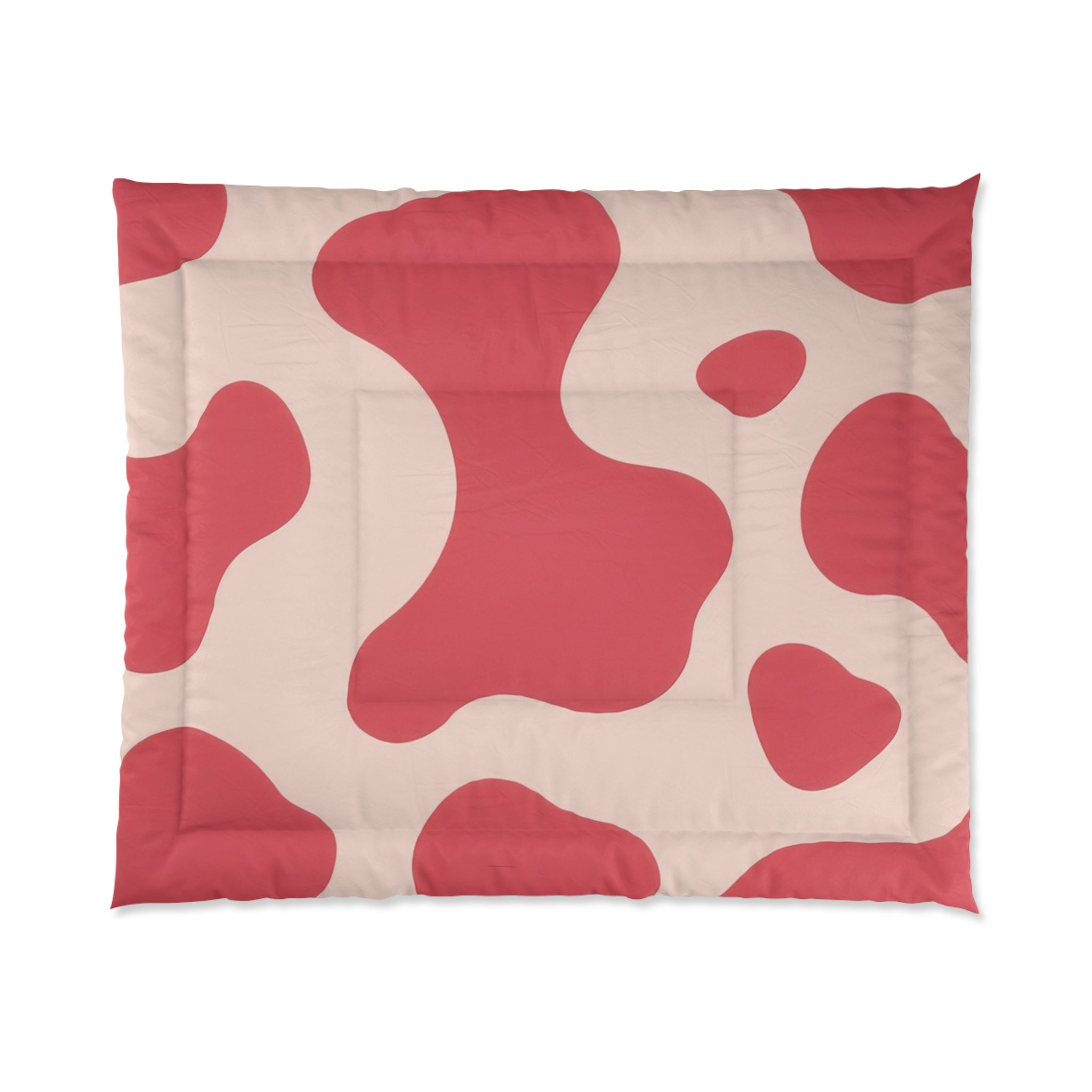 Red Jungle Cow Comforter, Artsulli - Art is Long, Life is Short, Home Decor, Size, 104" × 88", , , , , 10582766895530266173