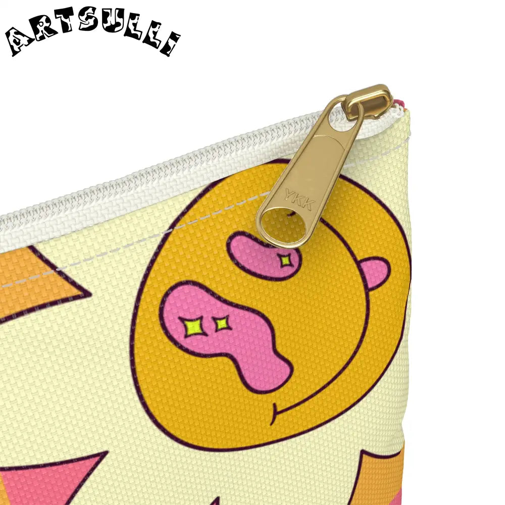 JAKKOUTTHEBXX Trippy Sour Face Rave Accessory Pouch JAKKOUTTHEBXX