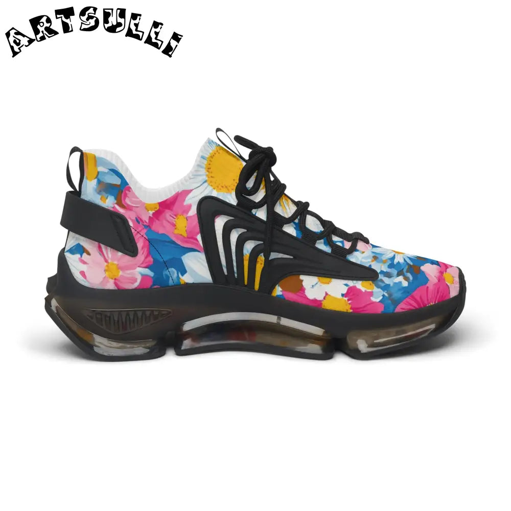 JAKKOUTTHEBXX CDG Daisy Dream Blue Women’s Mesh Sneakers