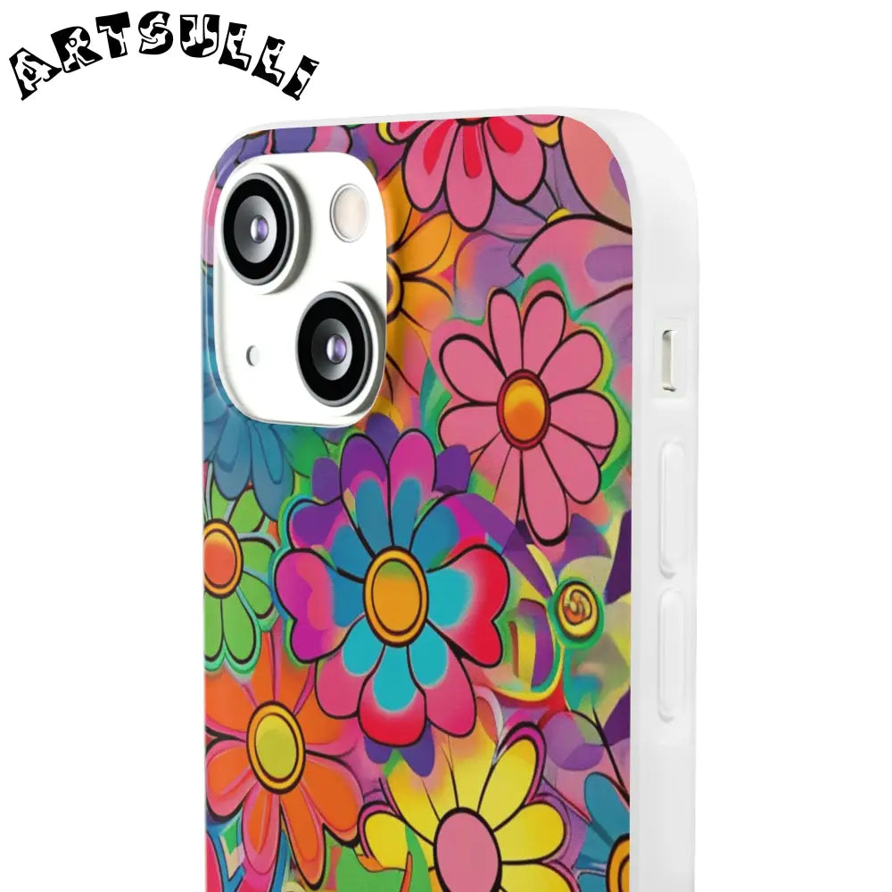 JAKKOUTTHEBXX Chromatic Daisy Dream Flexi Cases JAKKOUTTHEBXX