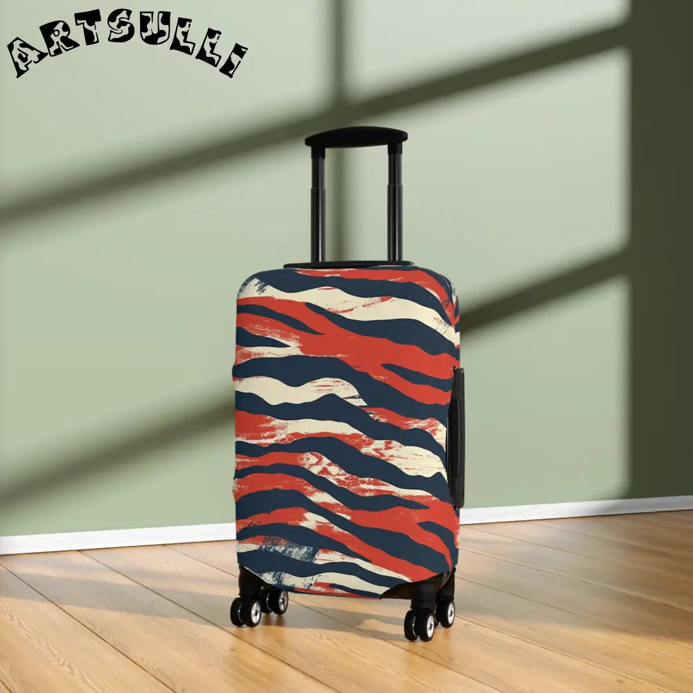 JAKKOUTTHEBXX Capricious Tiger Wave Luggage Cover JAKKOUTTHEBXX
