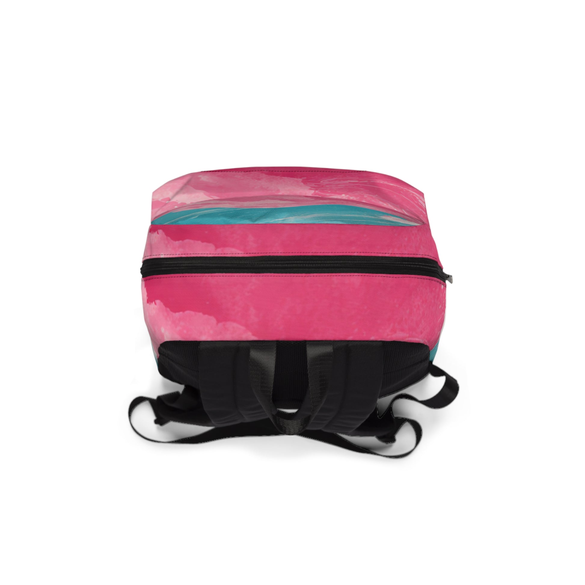 Focusing on Color  Waves Unisex Classic Backpack, Artsulli - Art is Long, Life is Short, Bags, , , , , , , 