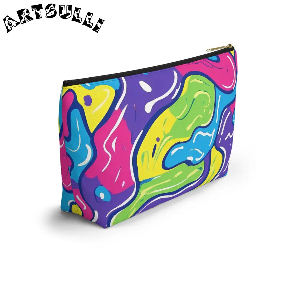 JAKKOUTTHEBXX Colorful Abstract T-Bottom Pouch 2025