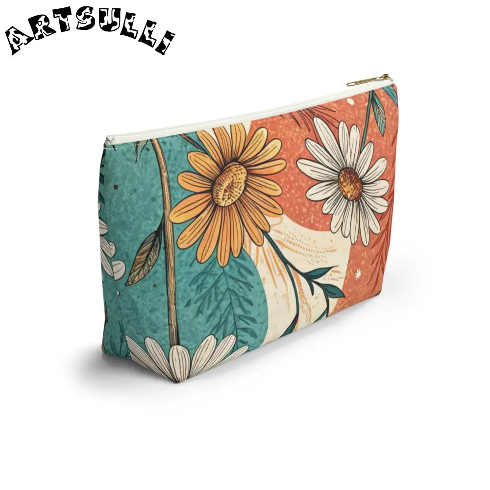 JAKKOUTTHEBXX Retro Daisy Dream II Accessory Pouch w T-bottom