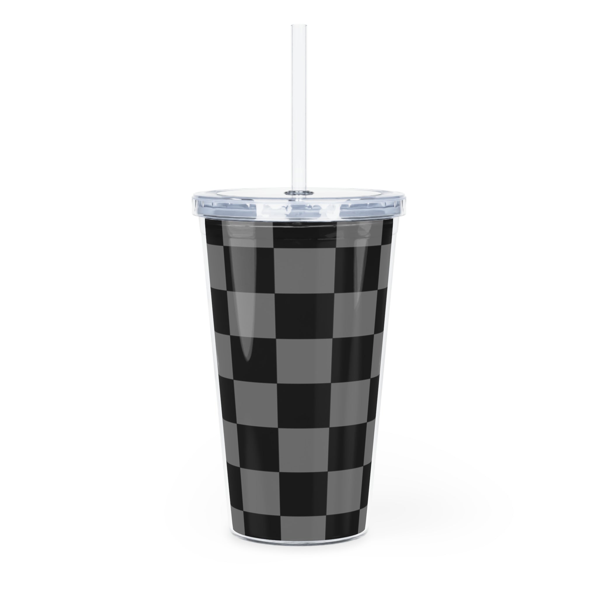 8K Void Surfer Plastic Tumbler with Straw, Artsulli - Art is Long, Life is Short, Mug, , , , , , , 