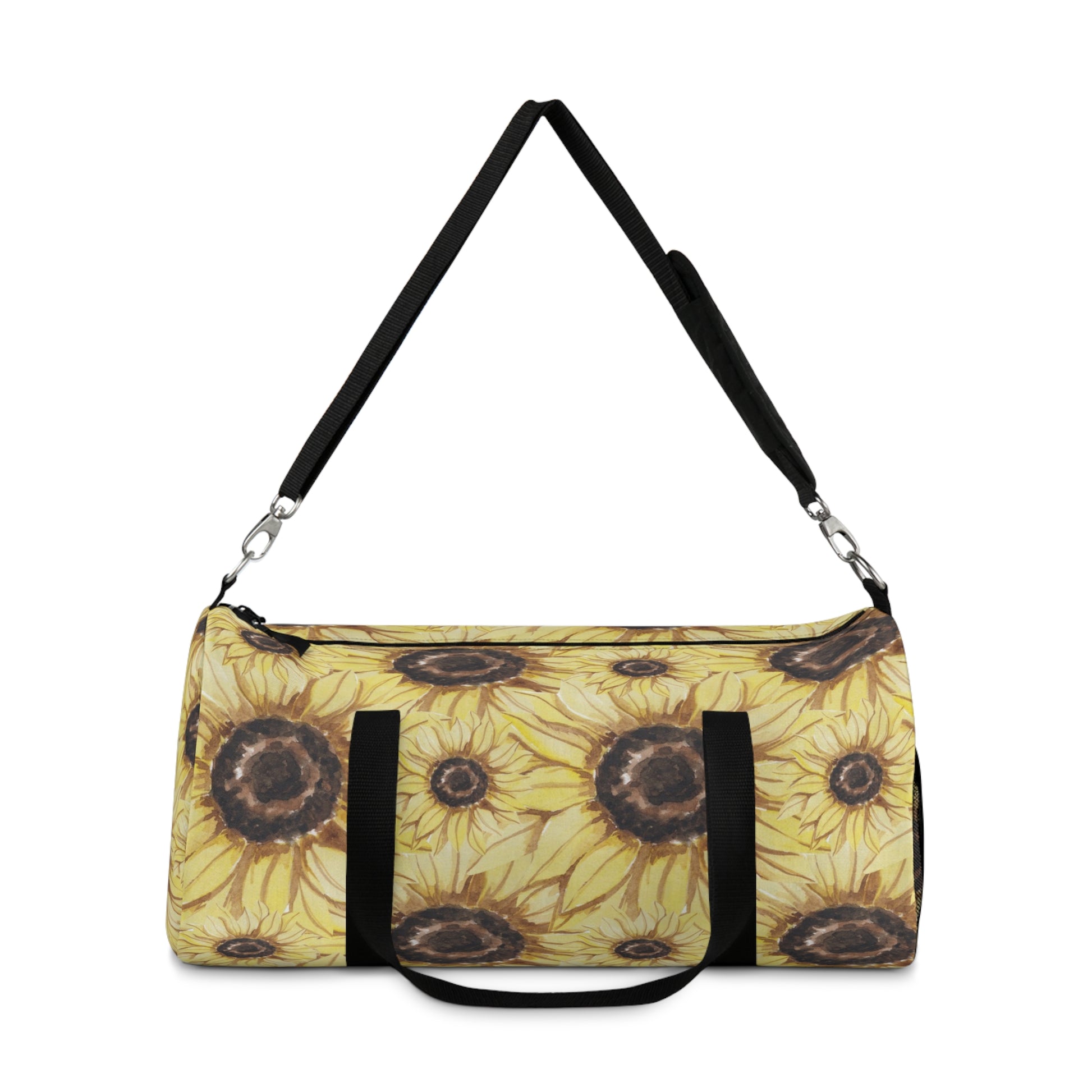 Retro Anime Sunflower Duffel Bag, Artsulli - Art is Long, Life is Short, Bags, , , , , , , 