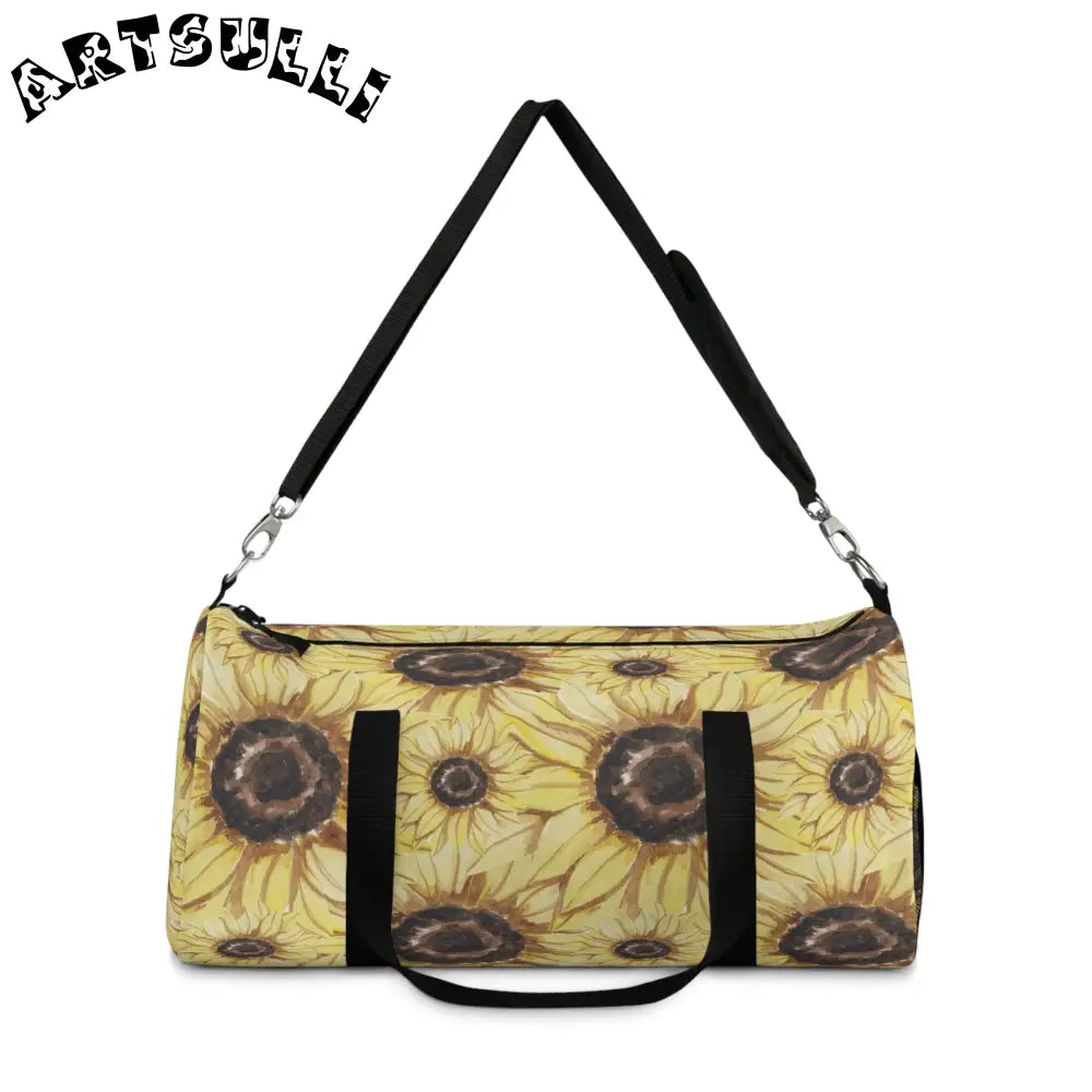 JAKKOUTTHEBXX Retro Anime Sunflower Duffel Bag JAKKOUTTHEBXX
