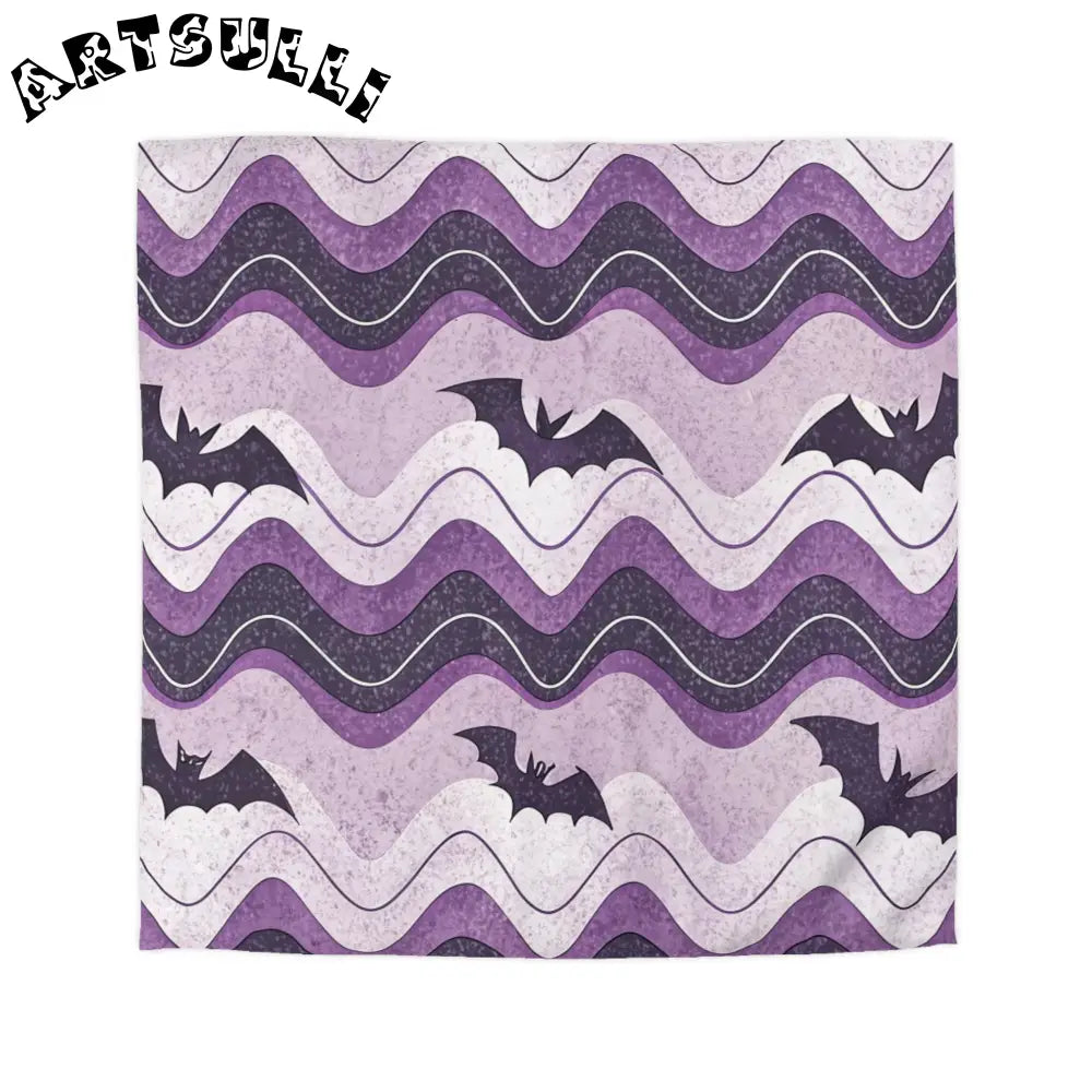 JAKKOUTTHEBXX Bat Wave Microfiber Duvet Cover JAKKOUTTHEBXX Artsulli