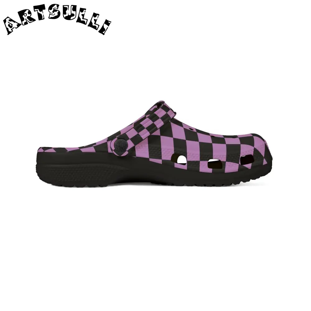JAKKOUTTHEBXX Pixel Punk Vision EVA Foam Rubber Shoes (AOP)