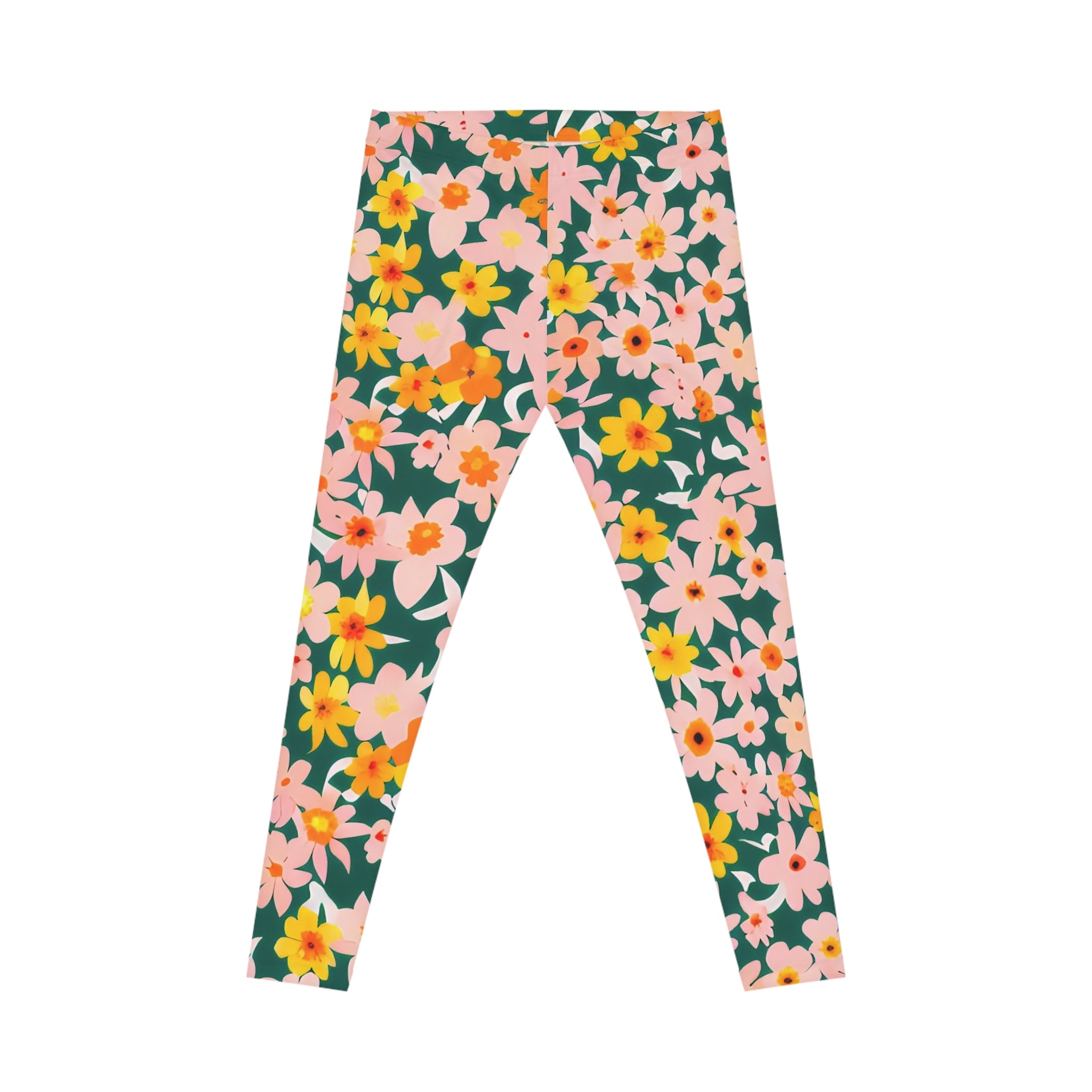 Women's Casual Leggings (AOP), Artsulli - Art is Long, Life is Short, All Over Prints, Size, XS, Color, Seam thread color automatically matched to design, , , 11631139374264354999