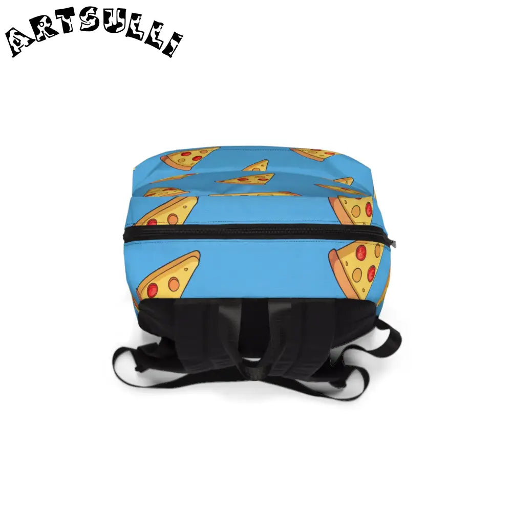 JAKKOUTTHEBXX Blue Pizza Dreamscape Unisex Classic Backpack