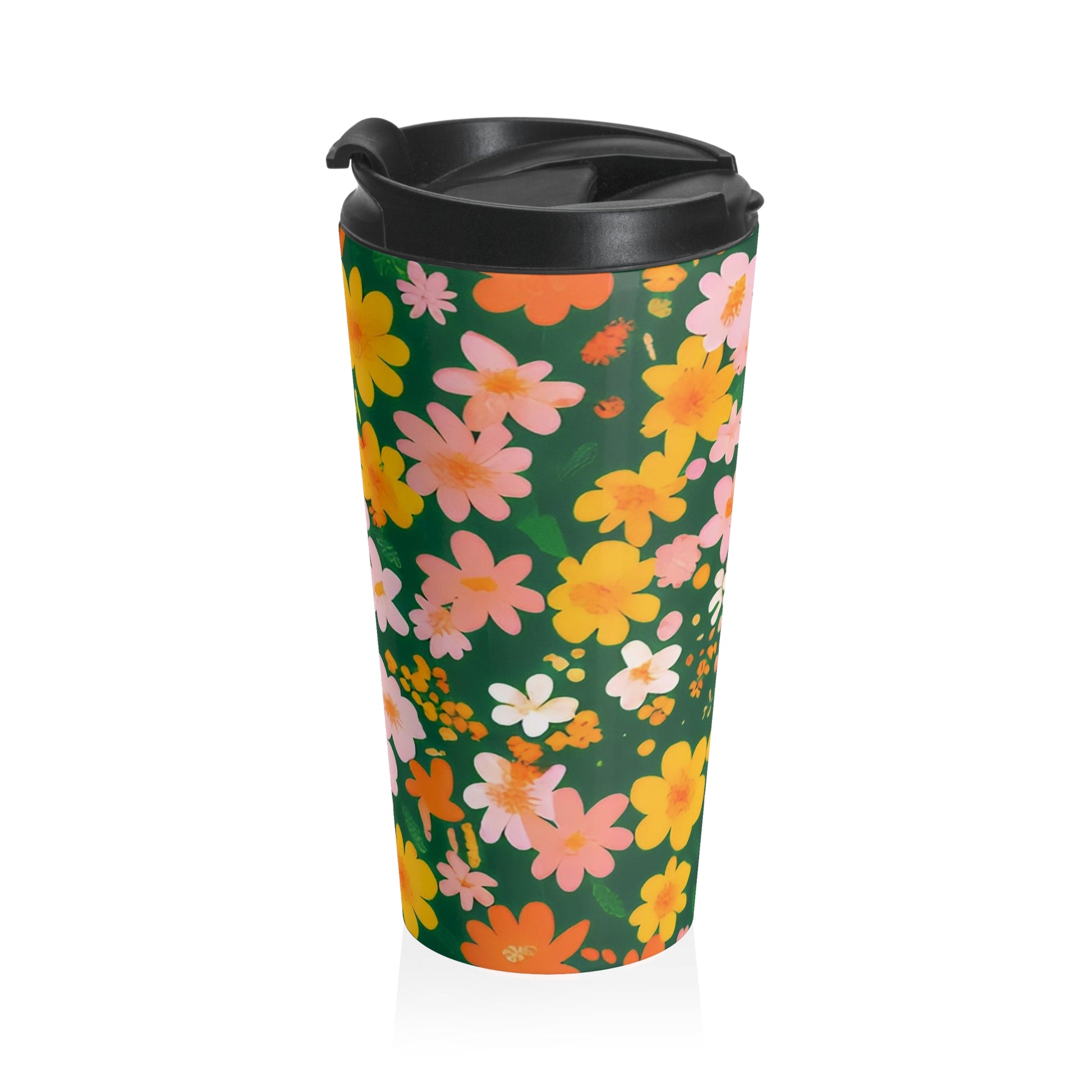 Stainless Steel Travel Mug, Artsulli - Art is Long, Life is Short, Mug, , , , , , , 