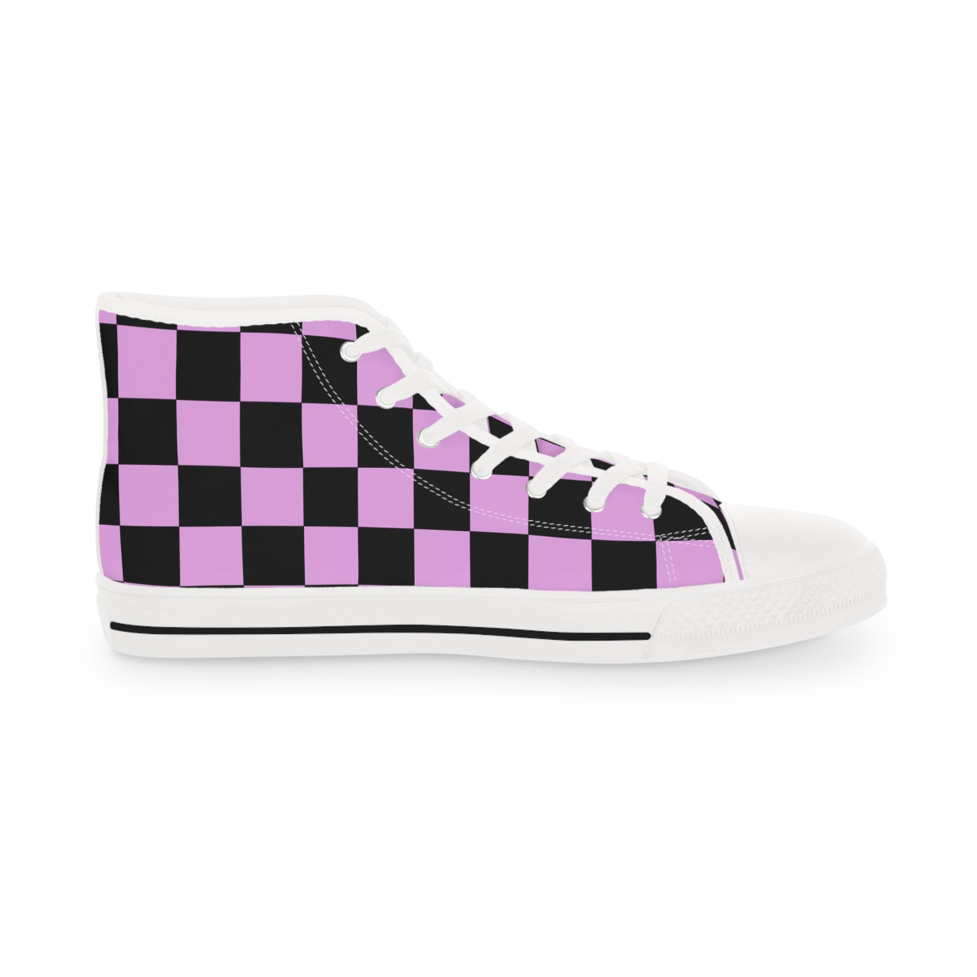 Pixel Punk Vision Men's High Top Sneakers, Artsulli - Art is Long, Life is Short, Shoes, , , , , , , 