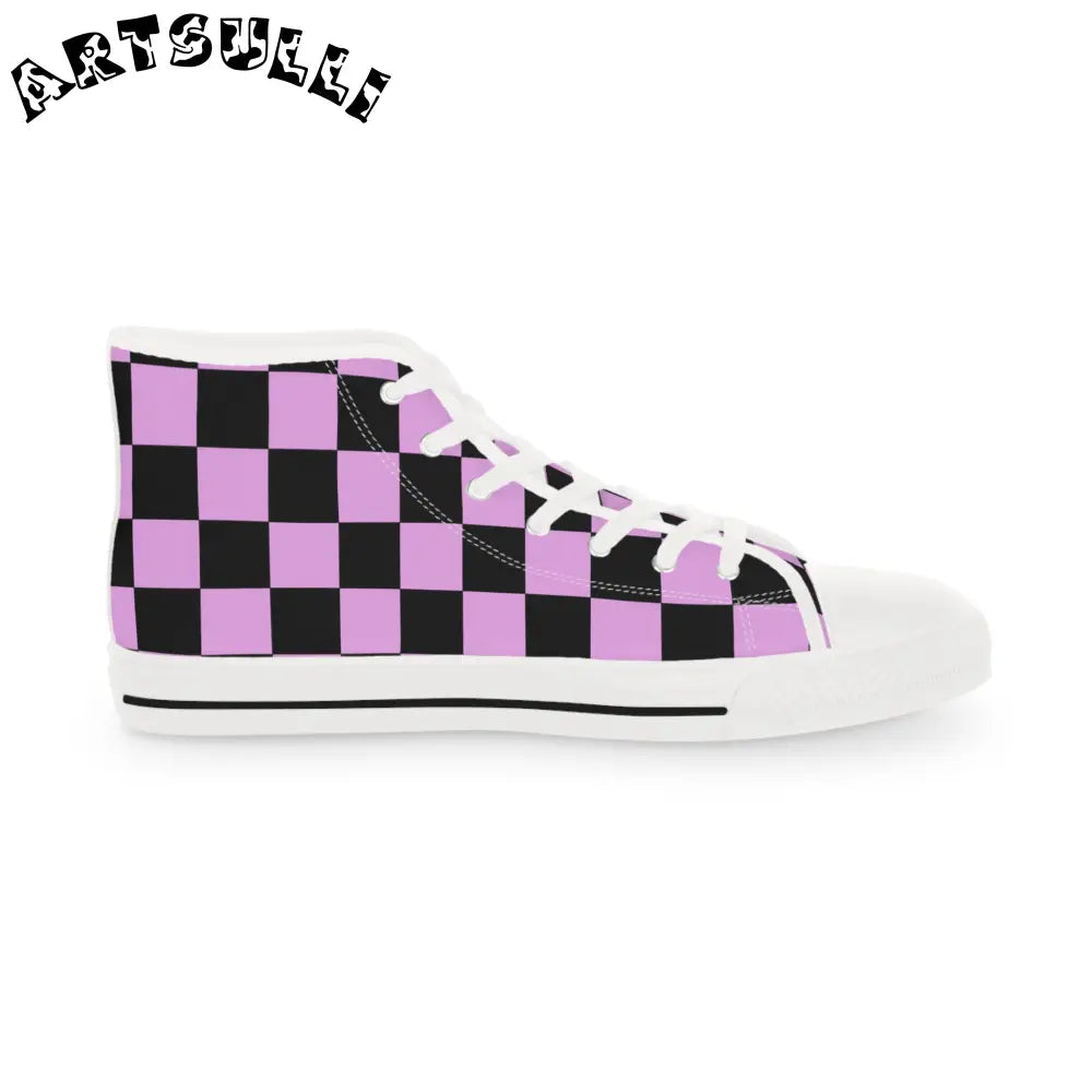 JAKKOUTTHEBXX Pixel Punk Vision Men’s High Top Sneakers