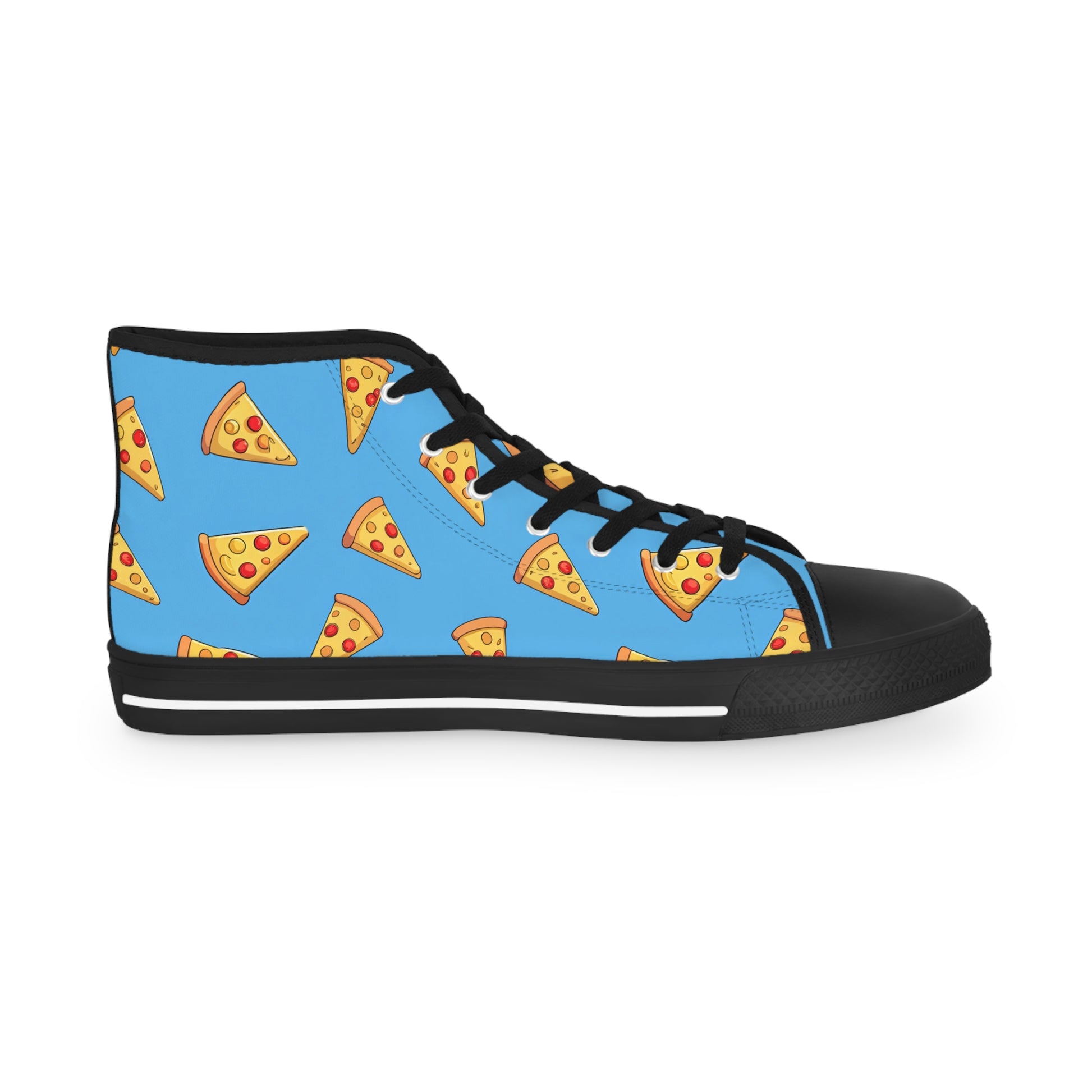 Blue Pizza Dreamscape Men's High Top Sneakers, Artsulli - Art is Long, Life is Short, Shoes, , , , , , , 